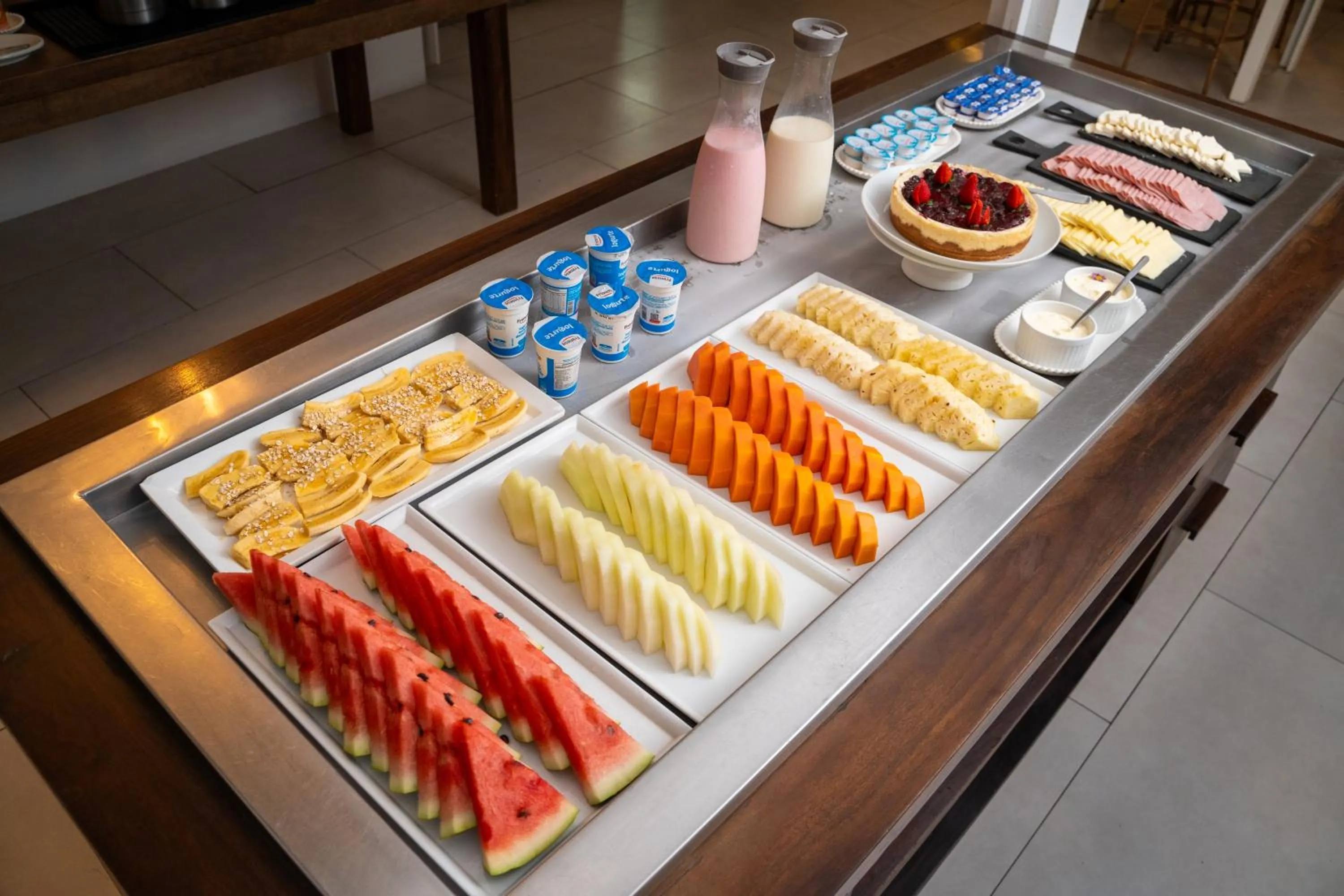 Food and drinks in Pousada Pedra da Ilha