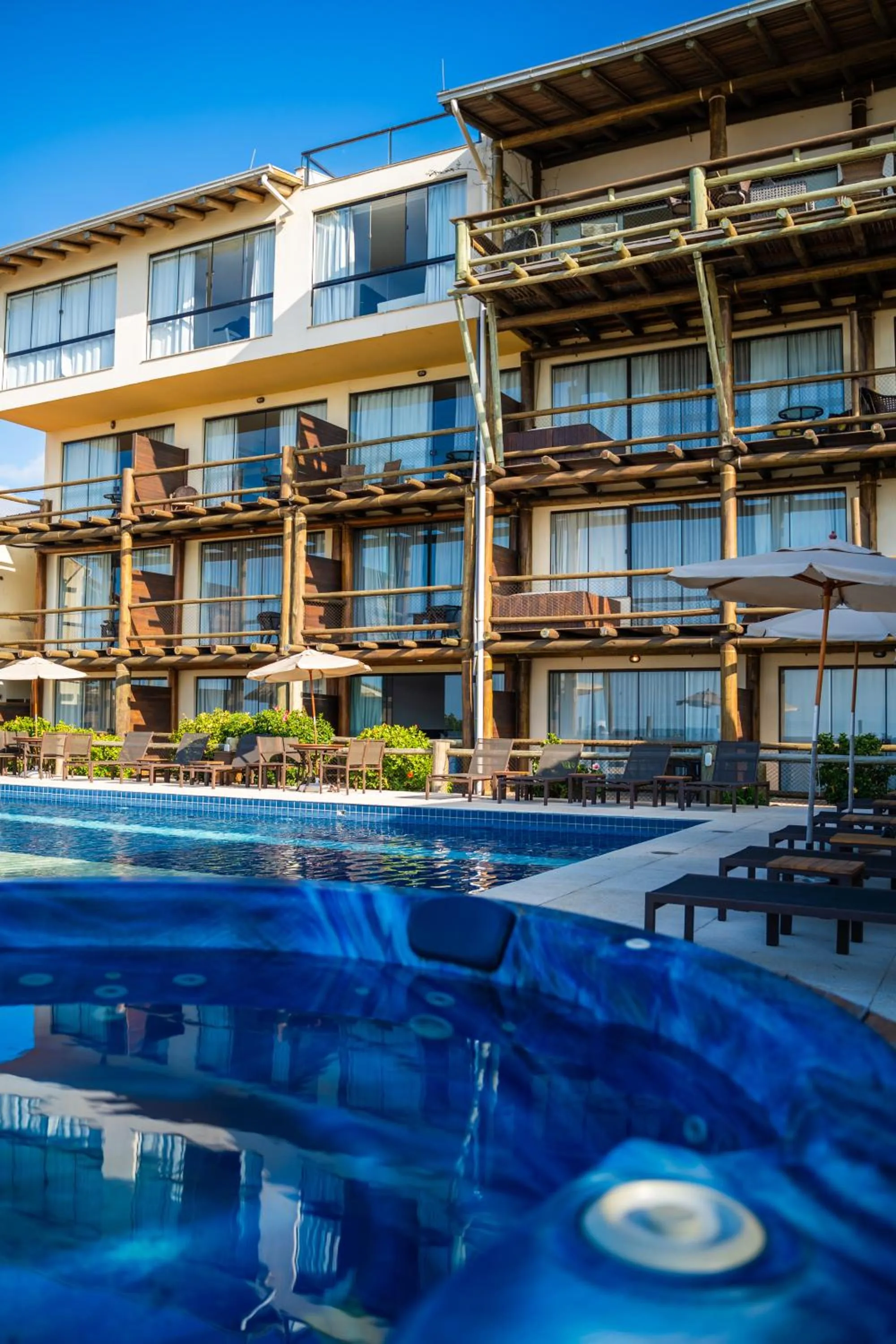 Property building in Pousada Pedra da Ilha