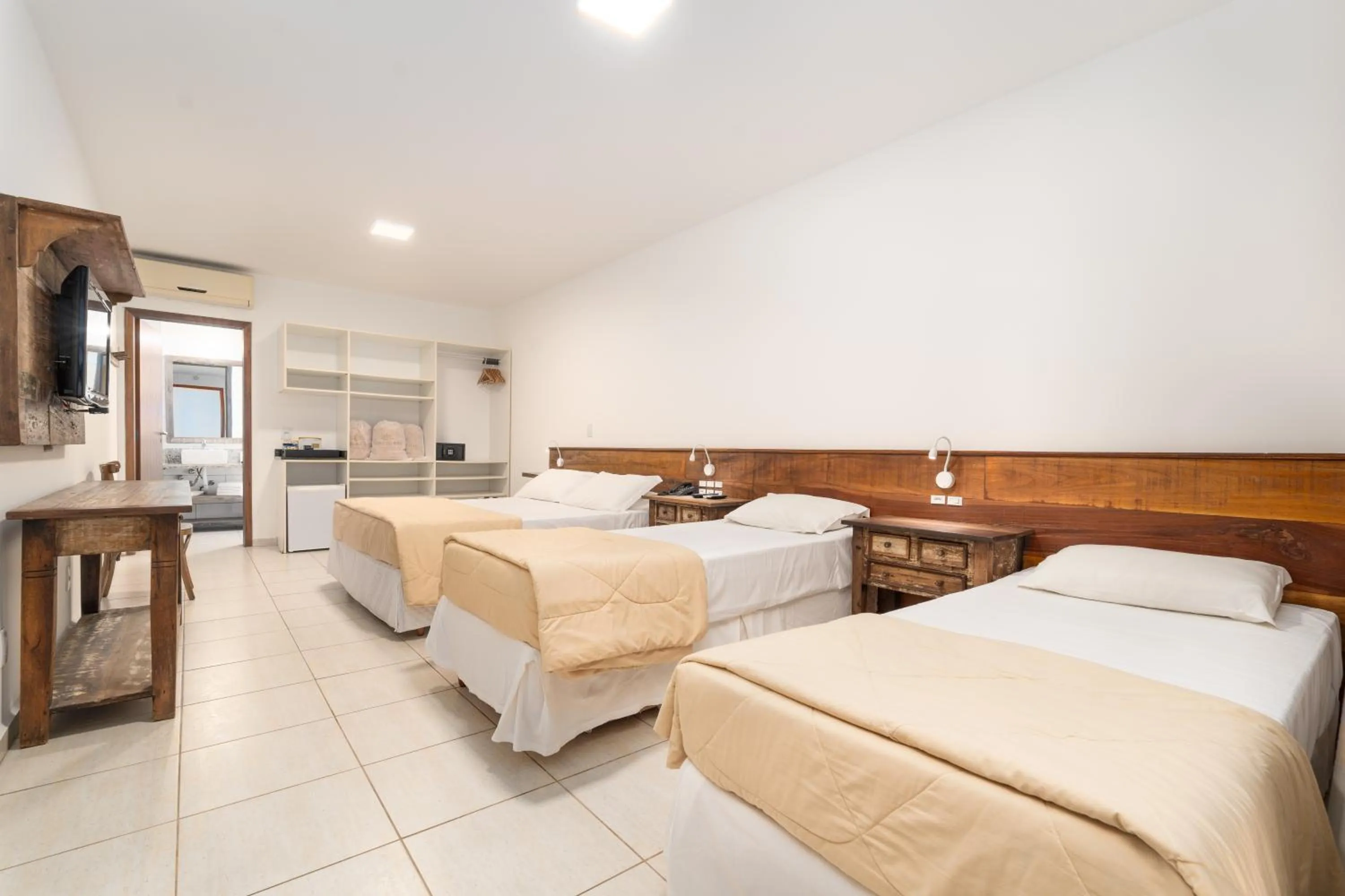 Bed in Pousada Pedra da Ilha