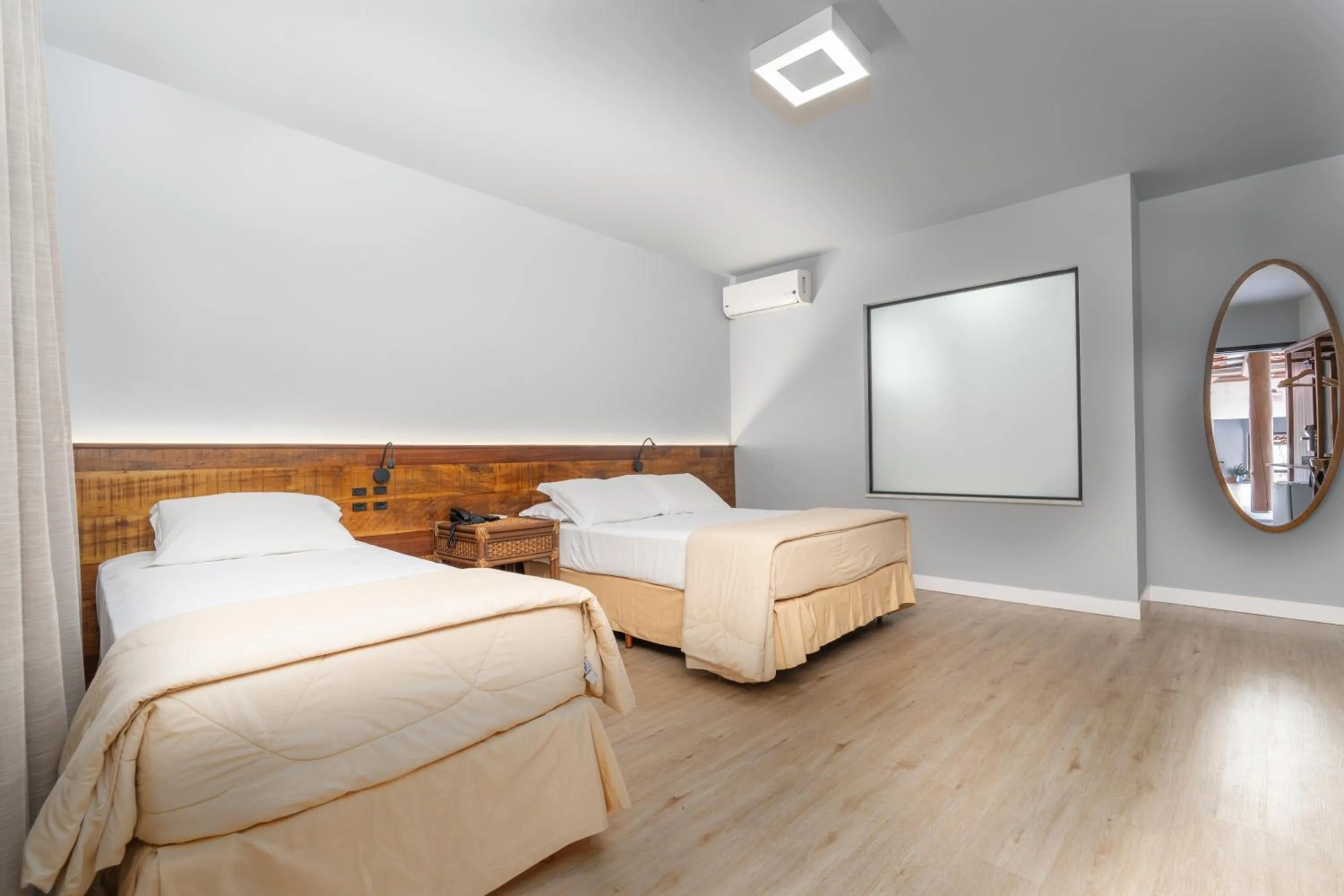 Bed in Pousada Pedra da Ilha