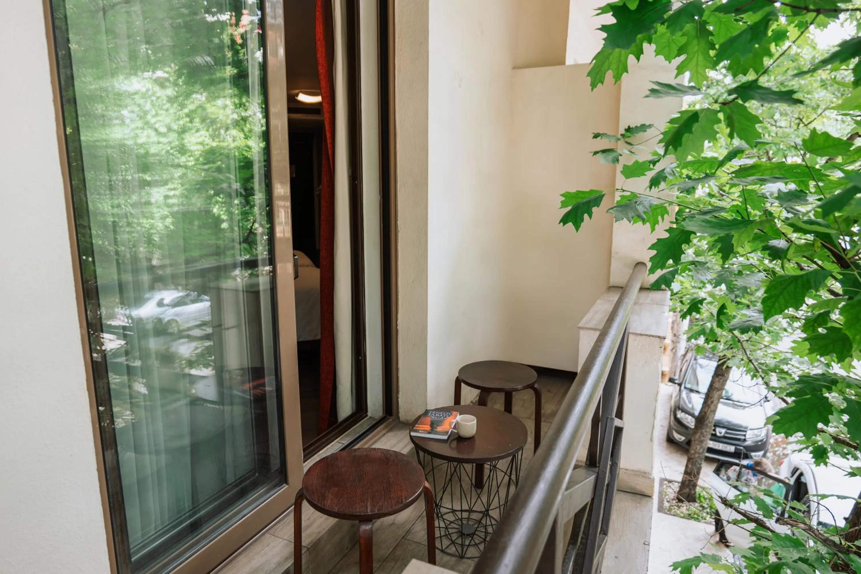 Balcony/Terrace in Hotel Duke Armeneasca City Center