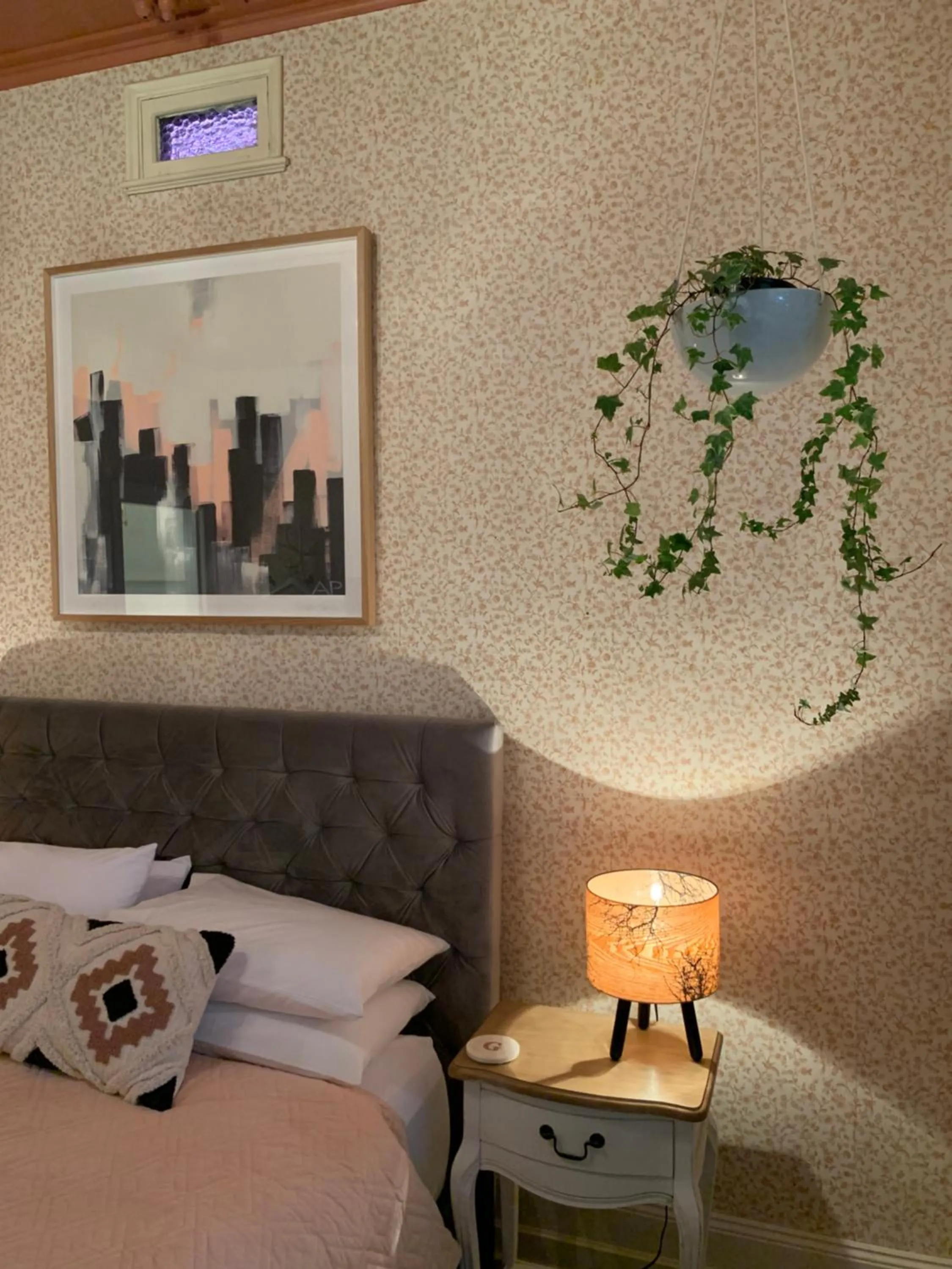 Bed in Genesta House