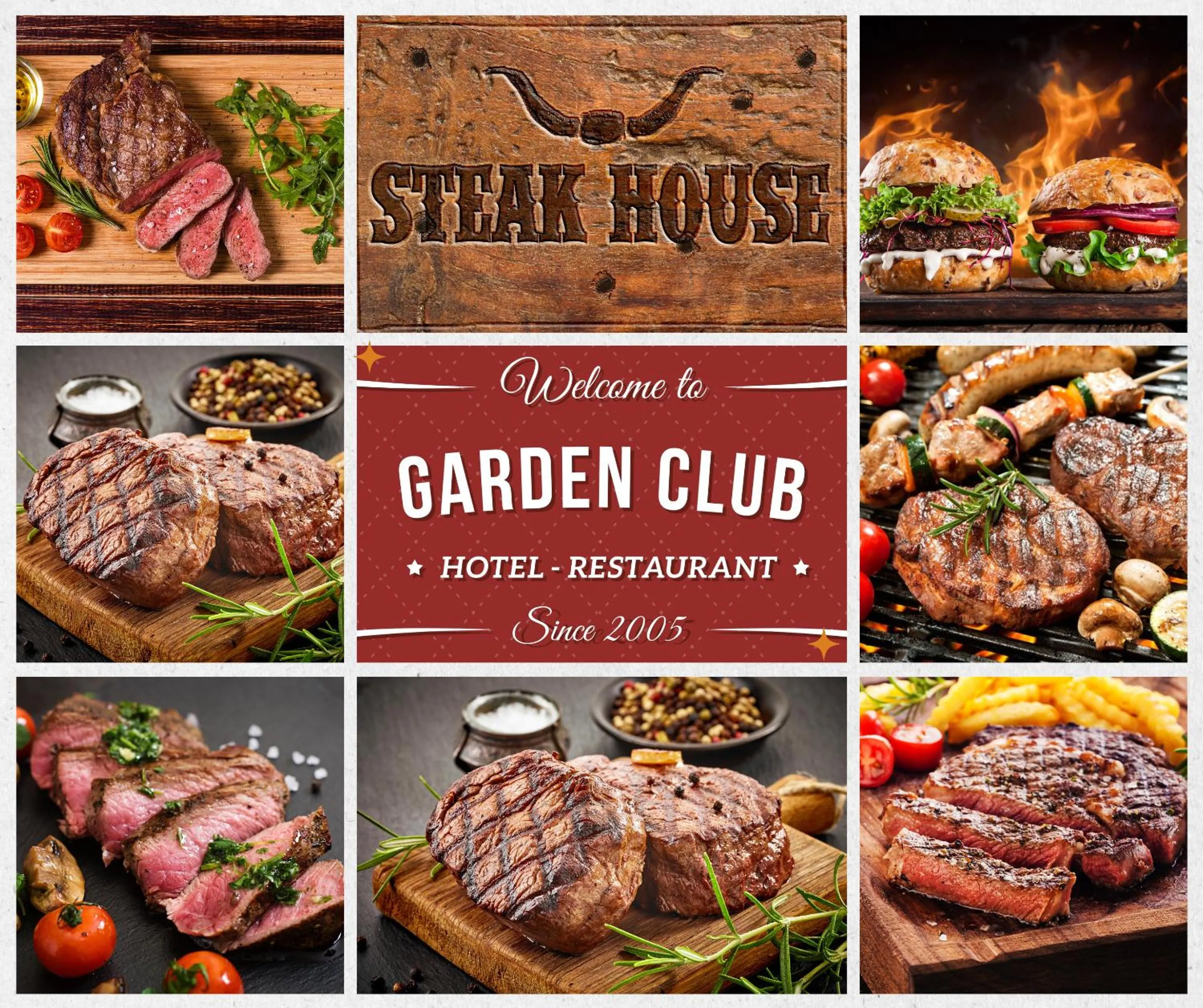 Restaurant/places to eat in Hotel Garden Club