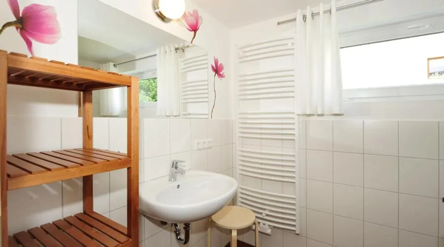 Bathroom in Bergoase Panorama-Apartments