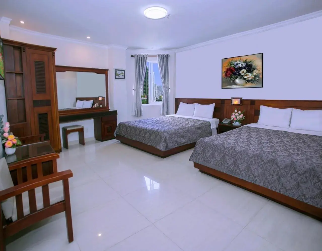 Bed in Nice Swan Hotel Bed in Nice Swan Hotel