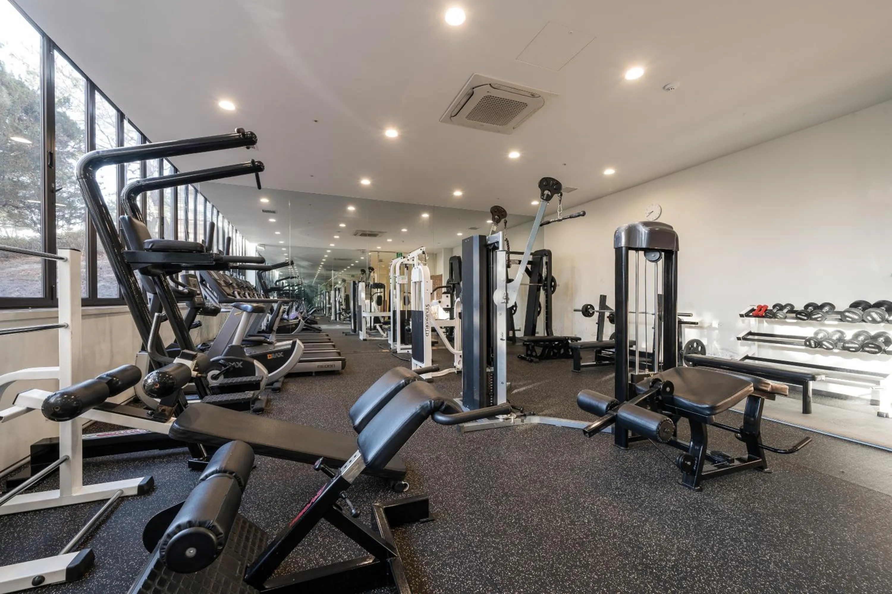 Fitness centre/facilities in Hotel Maremons