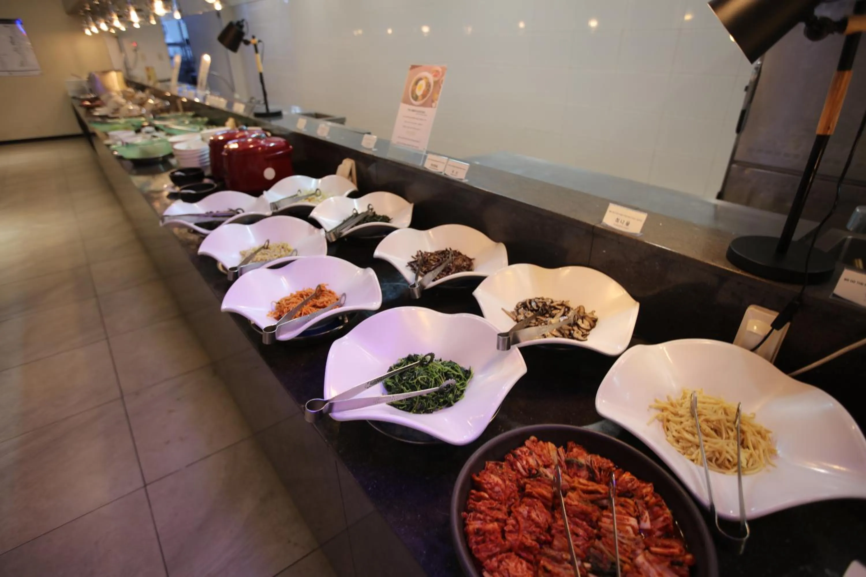 Buffet breakfast in Hotel Maremons