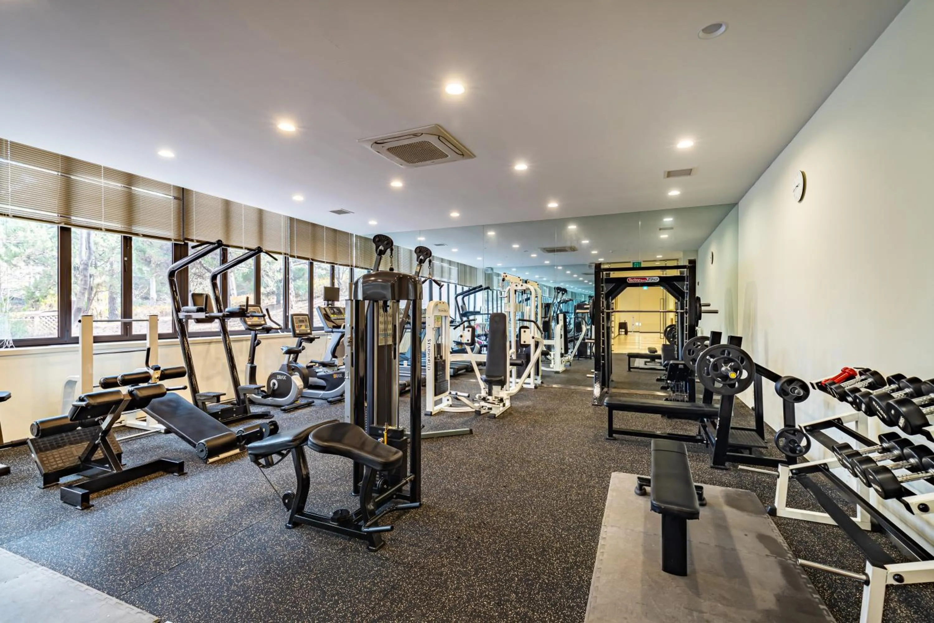 Fitness centre/facilities in Hotel Maremons