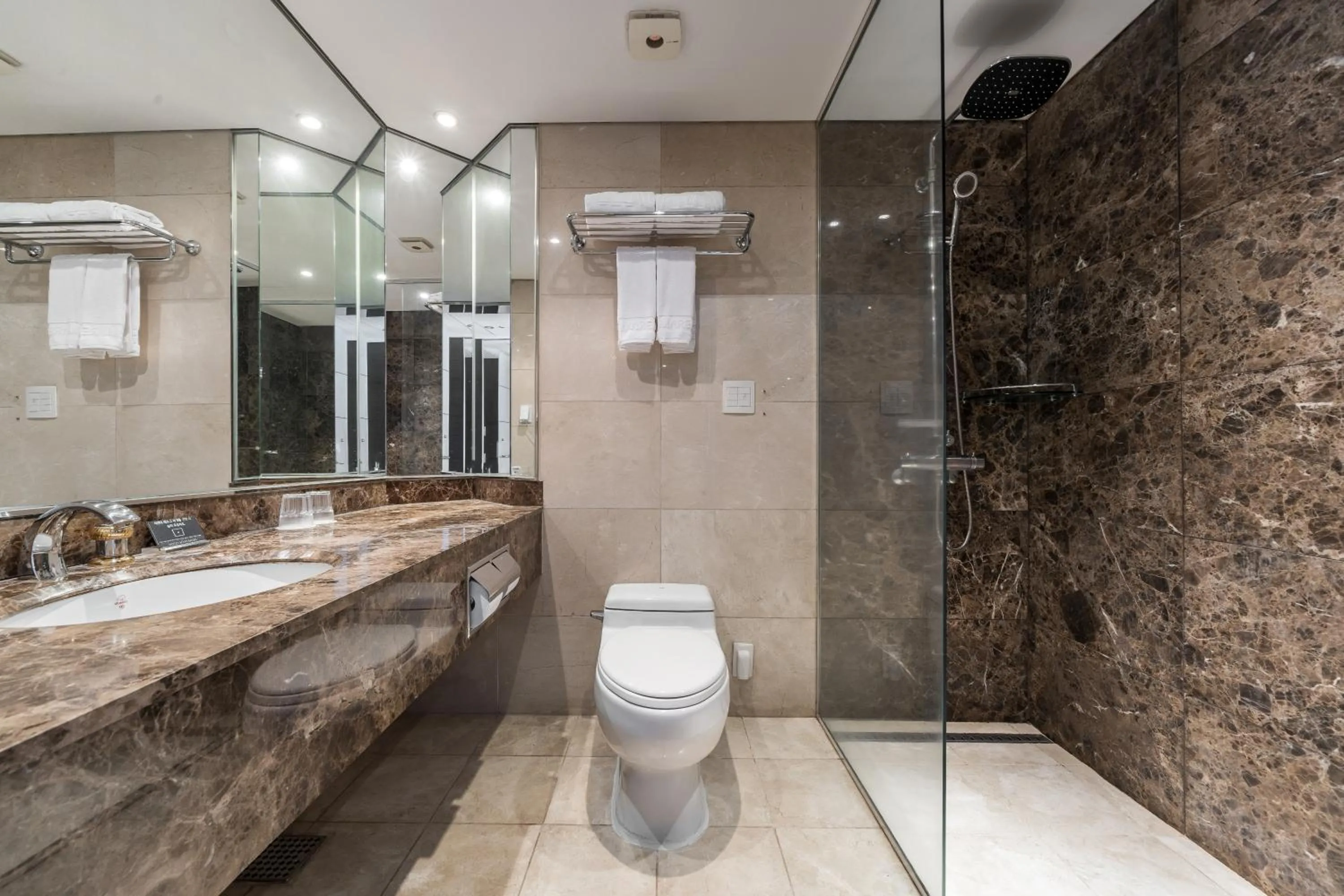 Shower in Hotel Maremons