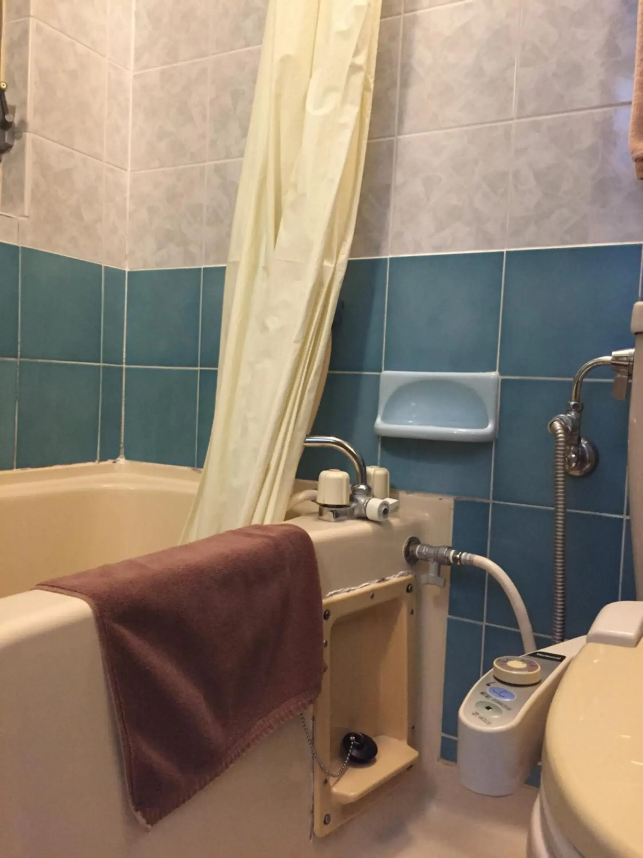 Bathroom in Business Hotel Crescent Bathroom in Business Hotel Crescent