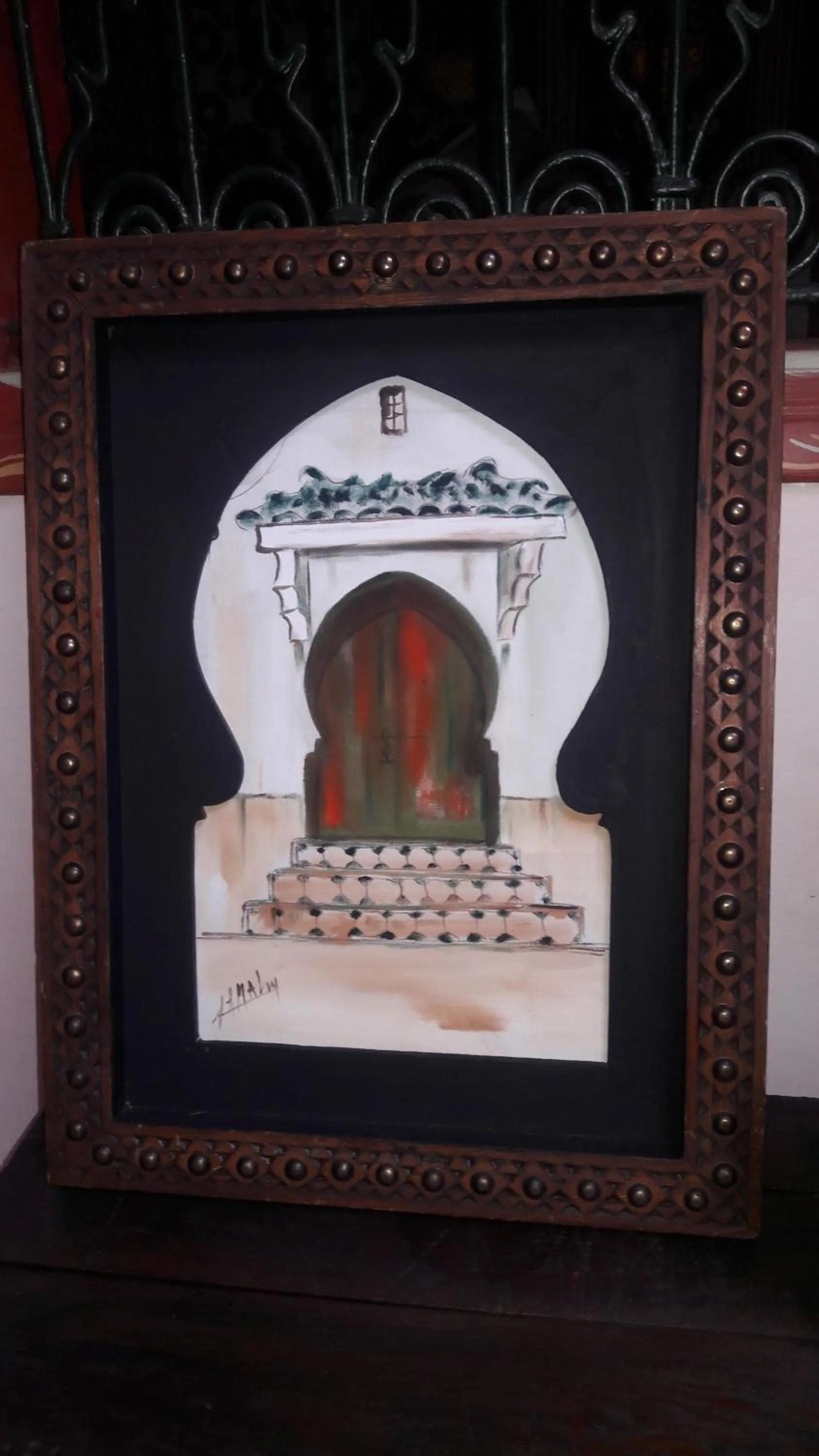 Decorative detail in Dar Pa Labzioui