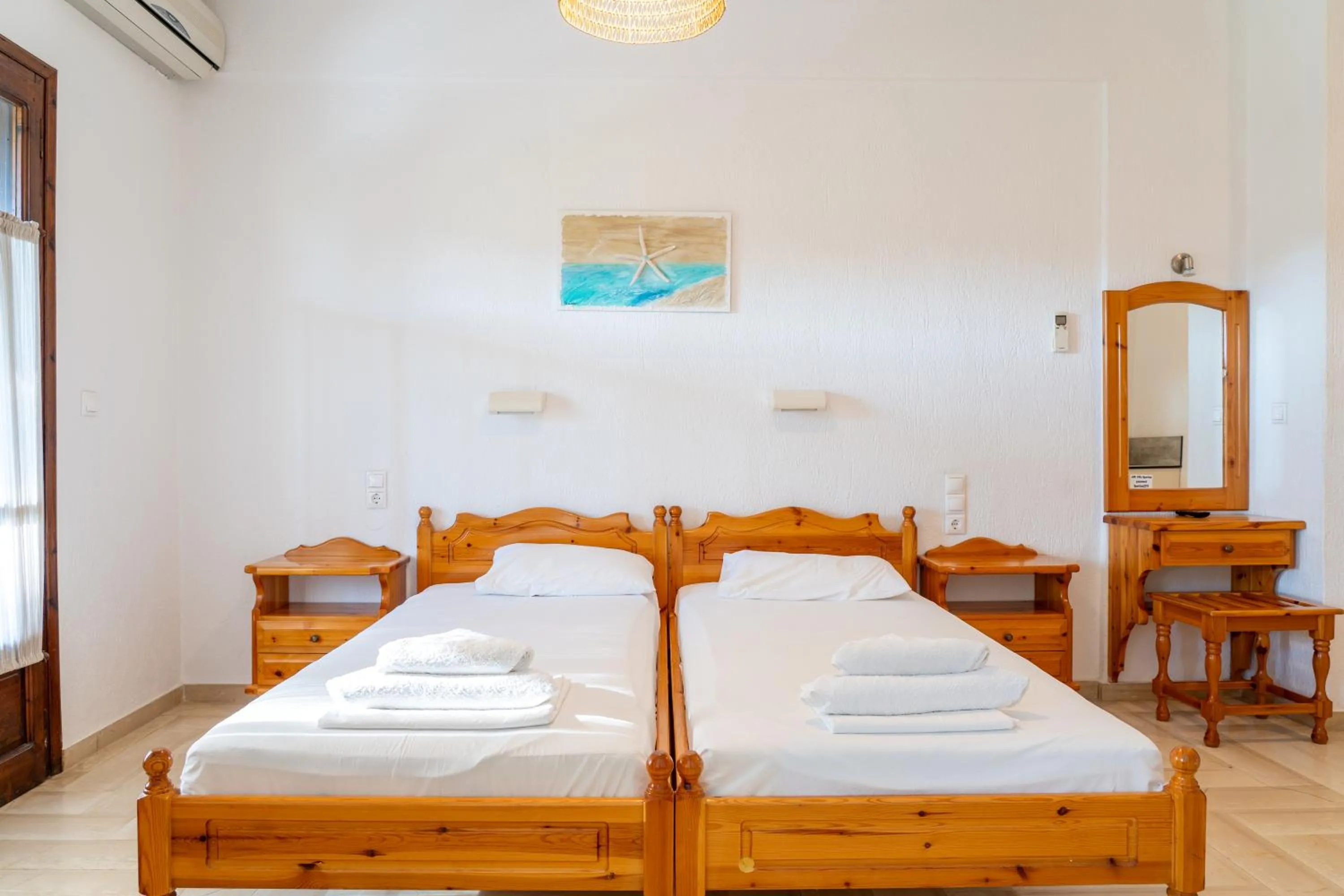 Bed in Villa Spartias