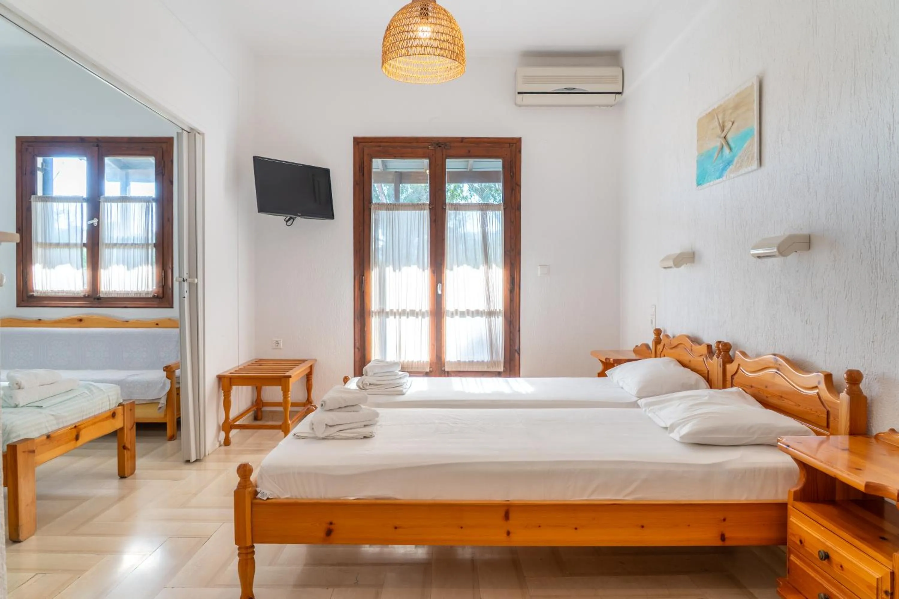 Bed in Villa Spartias
