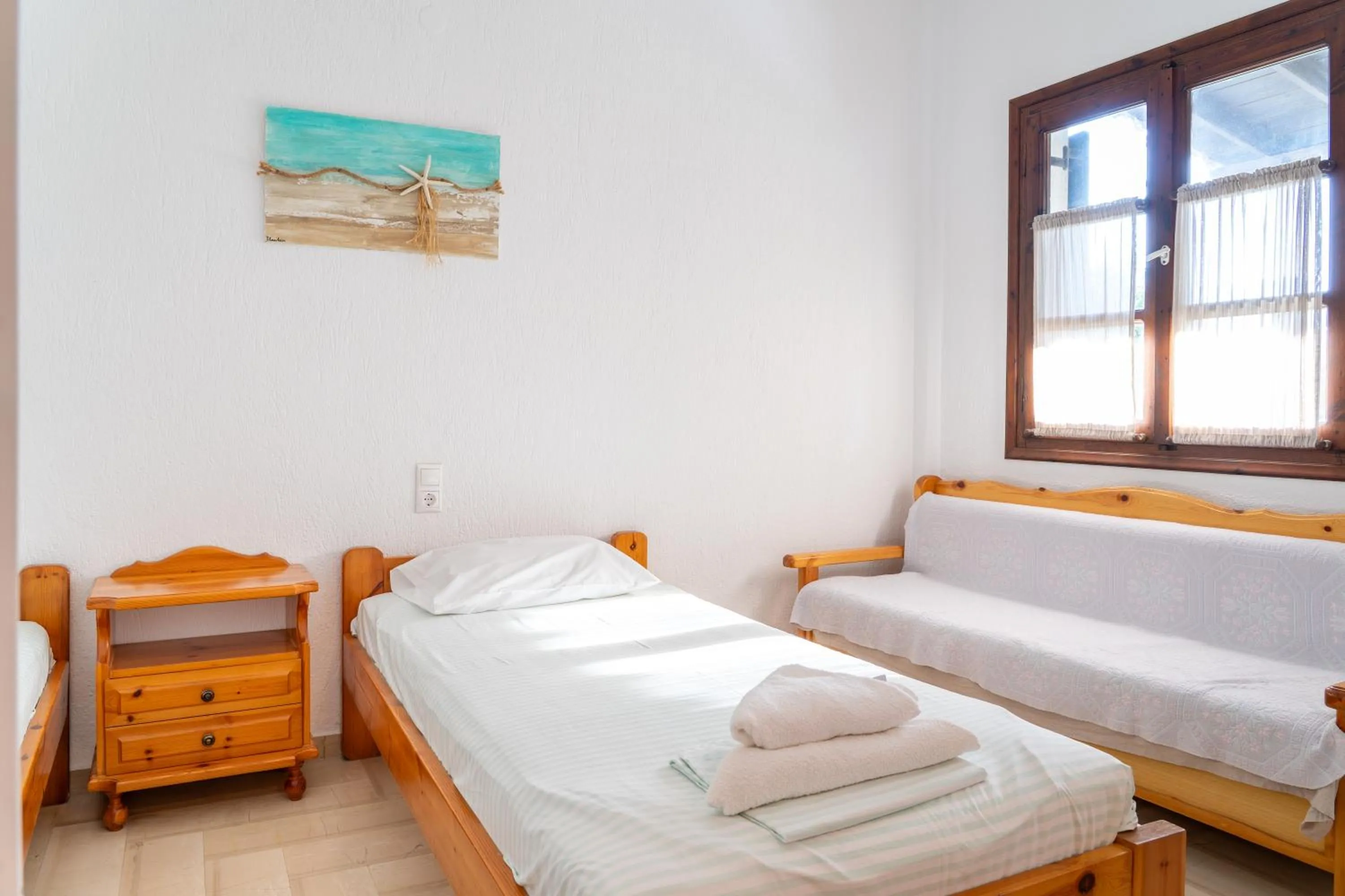 Bed in Villa Spartias