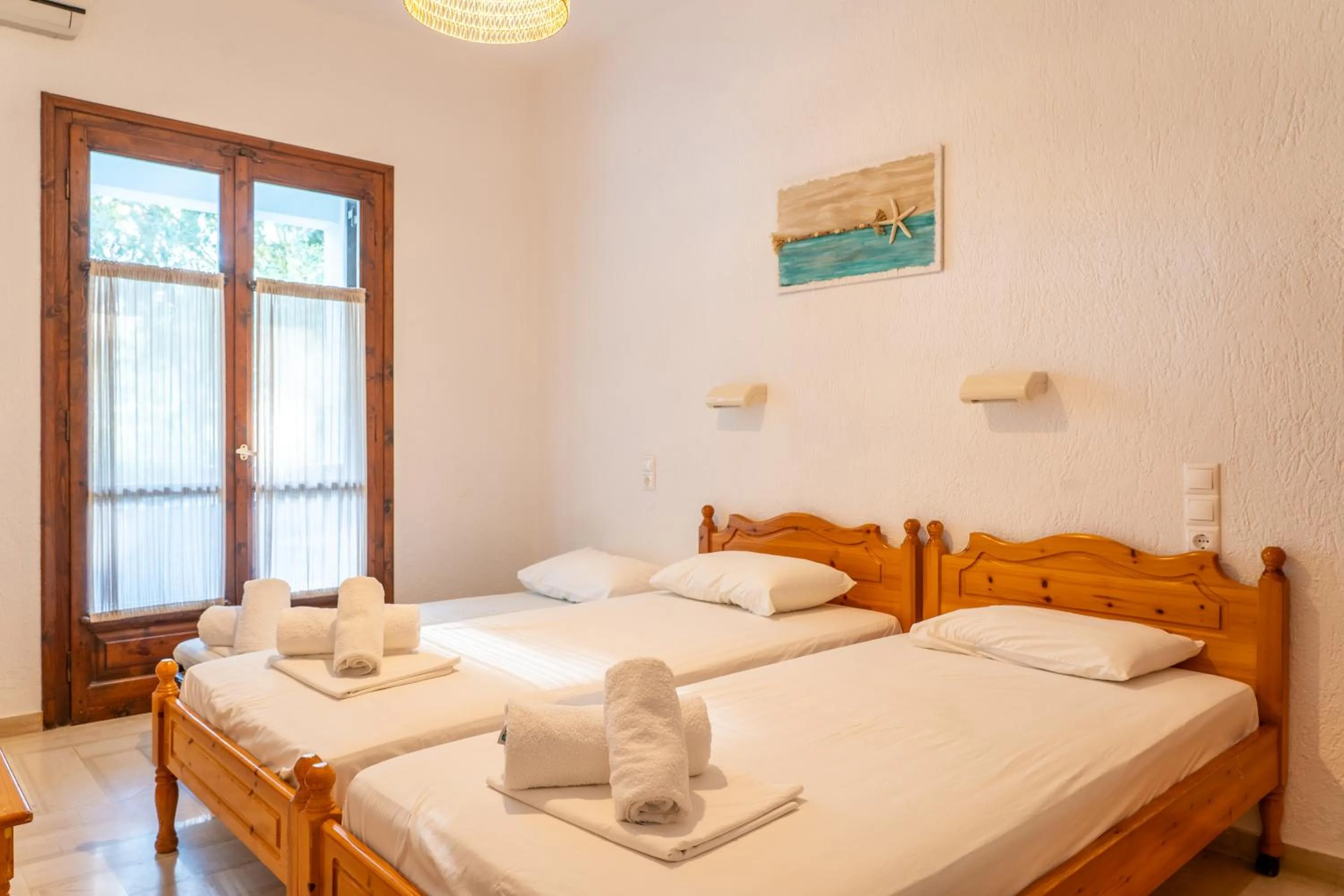 Bed in Villa Spartias