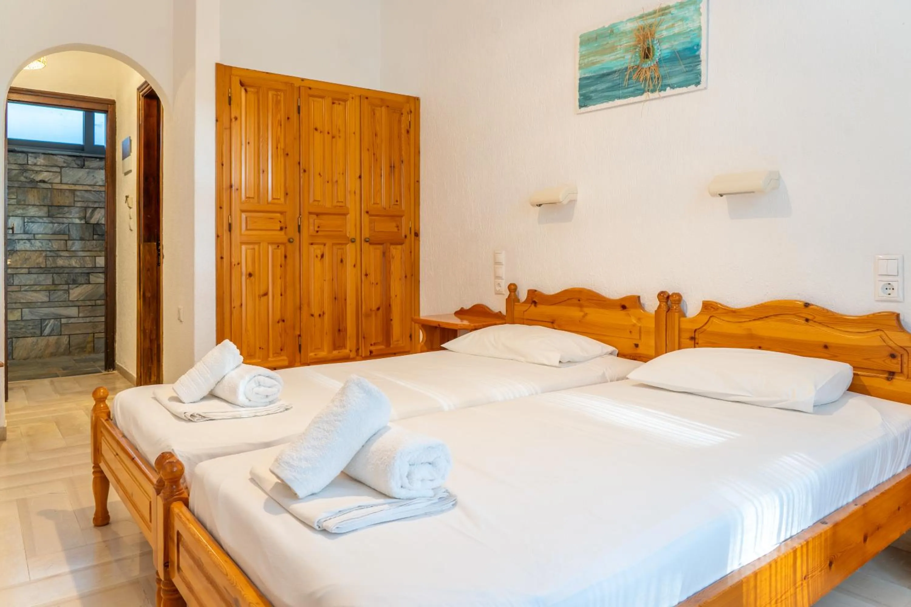 Bed in Villa Spartias