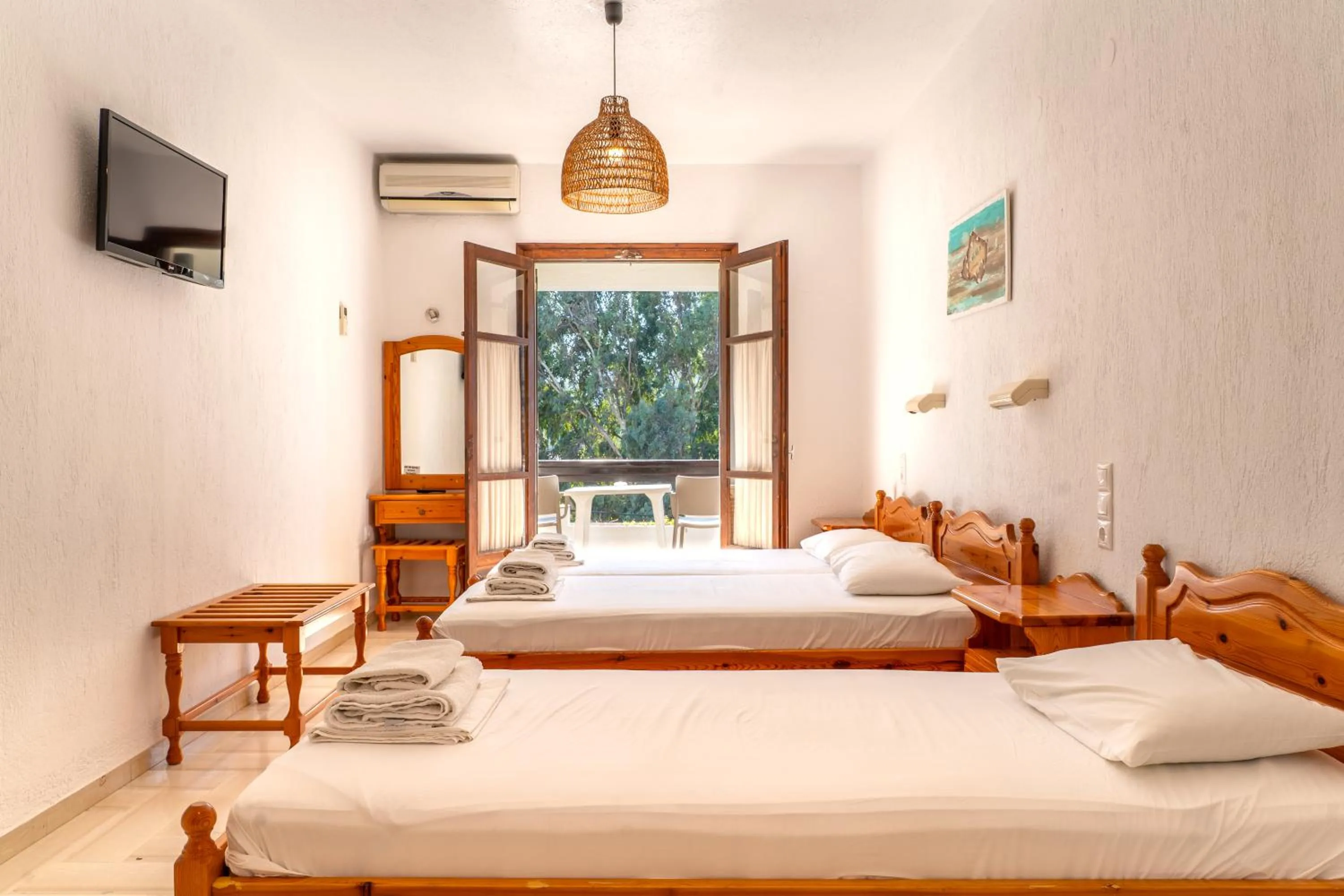 Bed in Villa Spartias