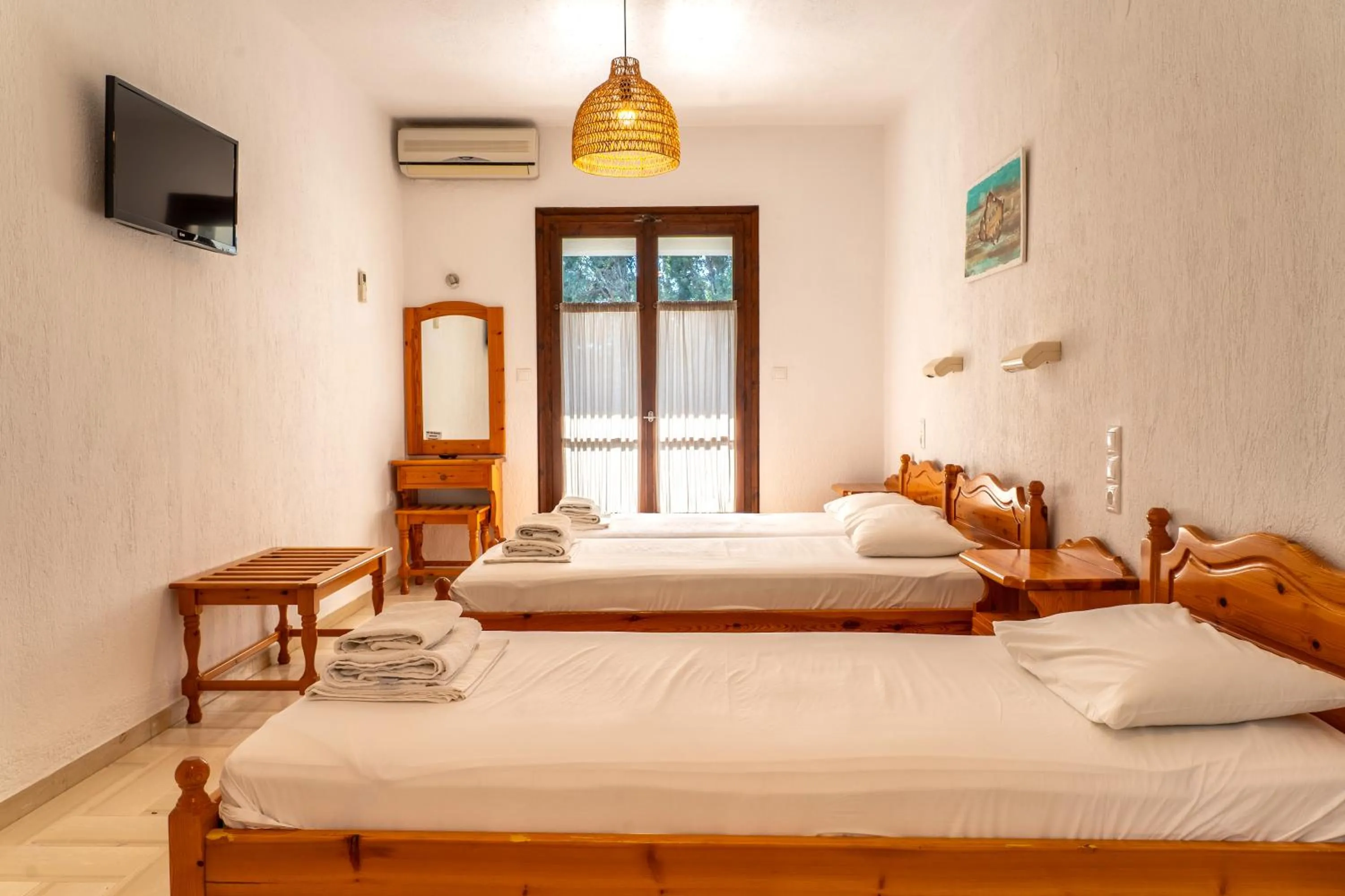 Bed in Villa Spartias