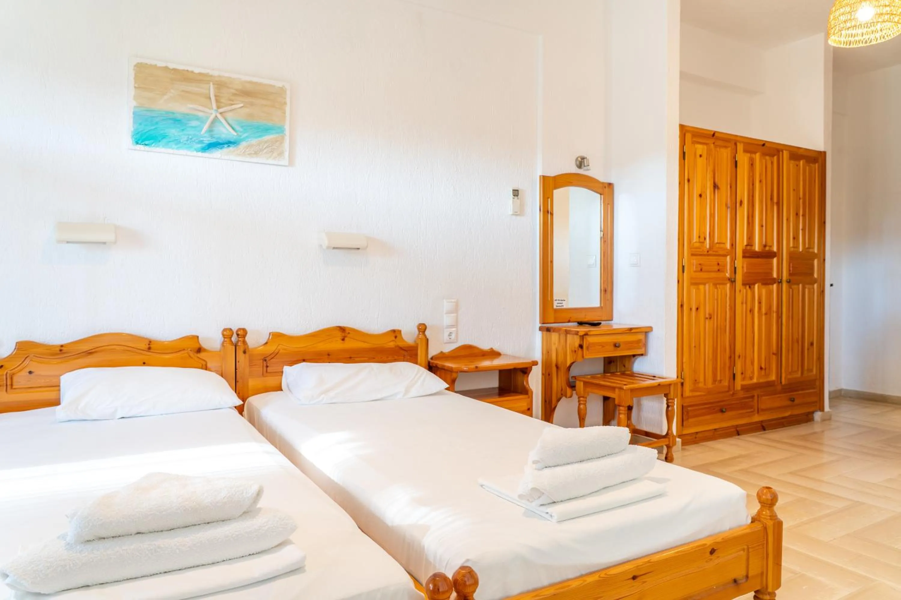 Bed in Villa Spartias