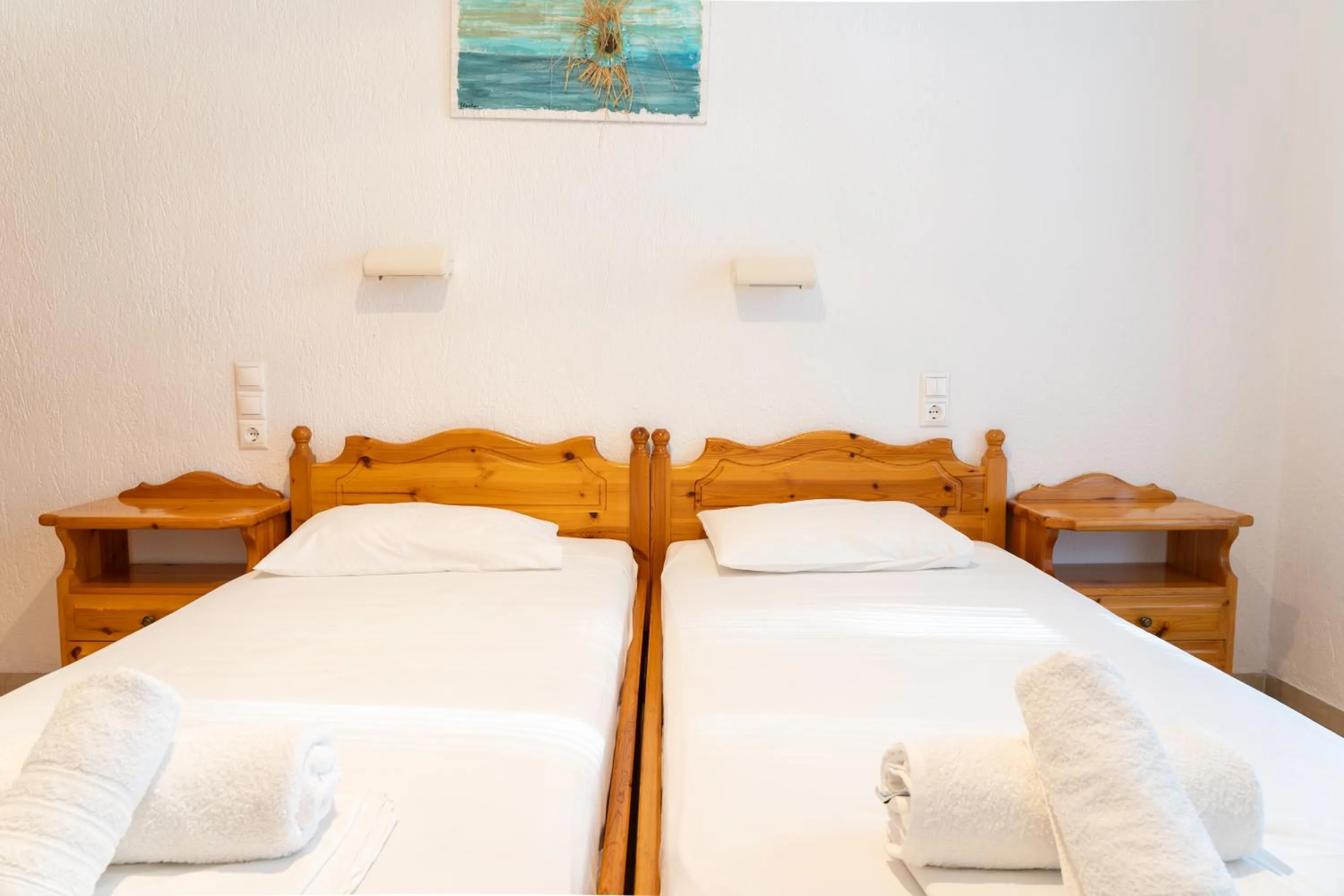 Bed in Villa Spartias