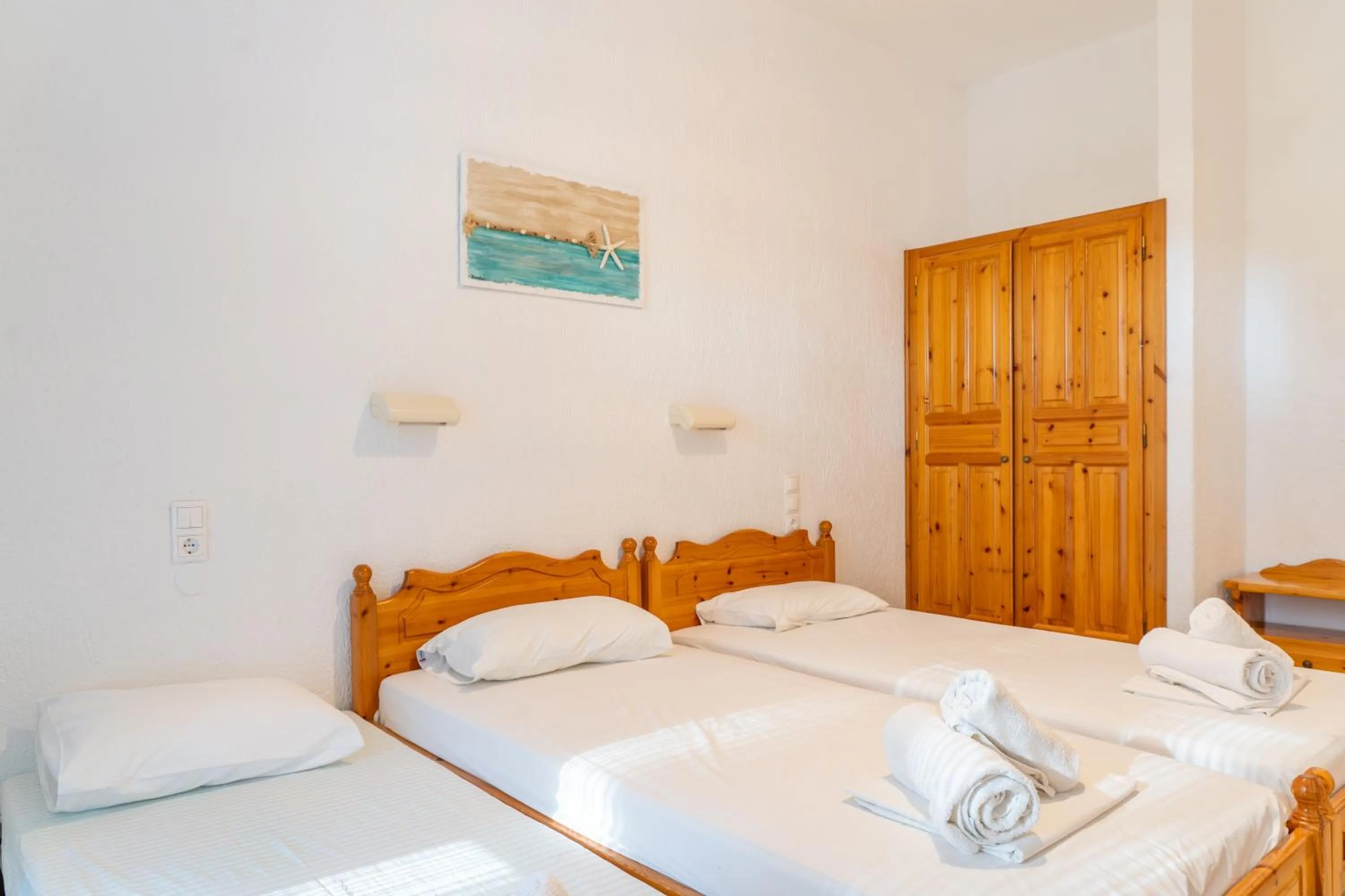 Bed in Villa Spartias