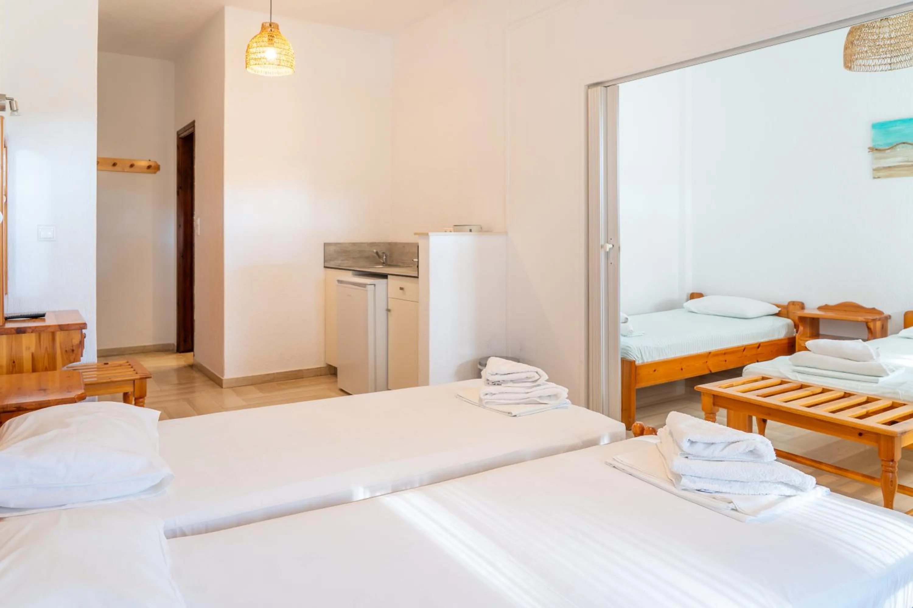 Bed in Villa Spartias