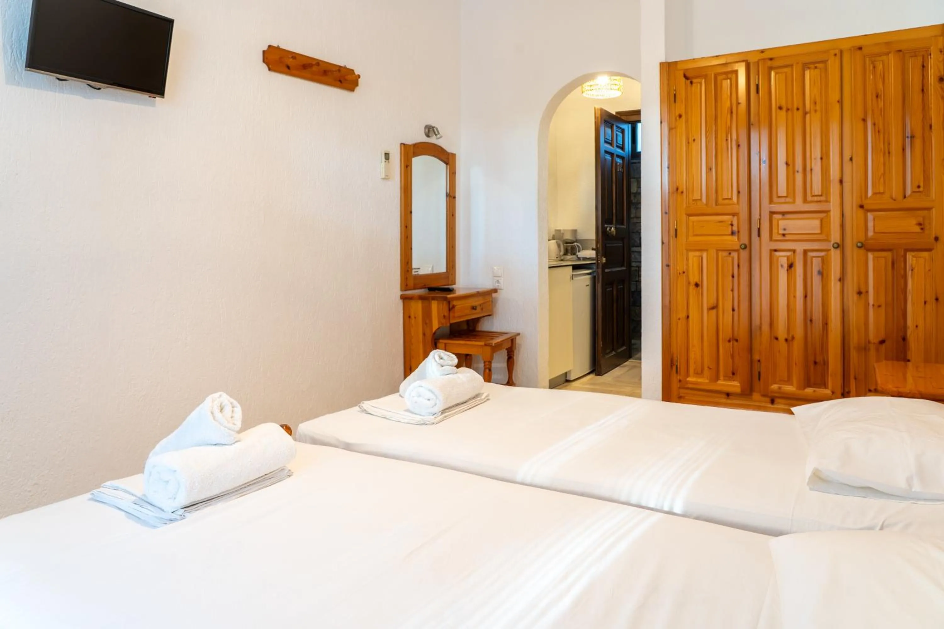 Bed in Villa Spartias