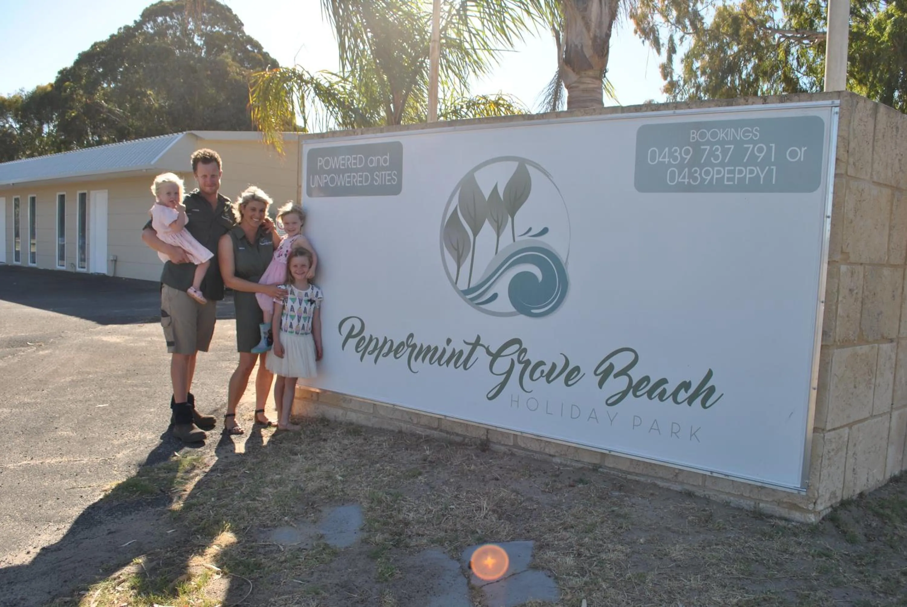 Staff in Peppermint Grove Beach Holiday Park