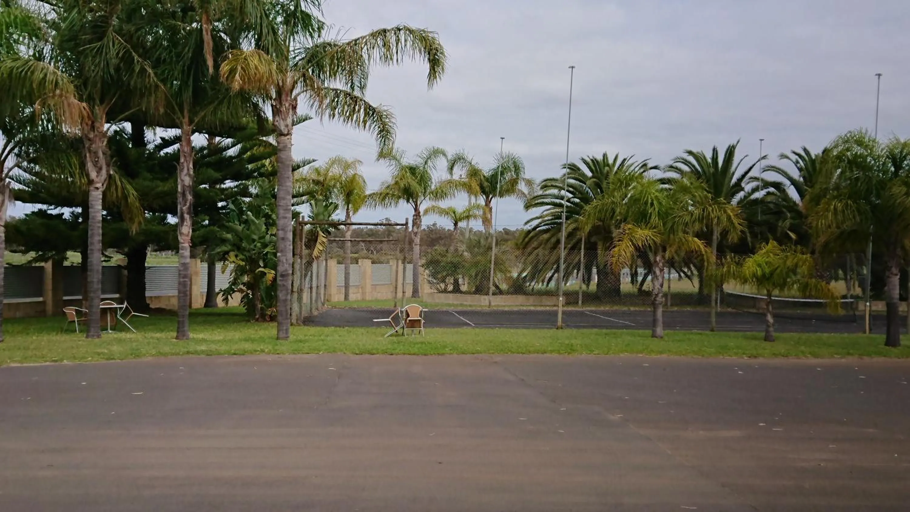 Garden in Peppermint Grove Beach Holiday Park