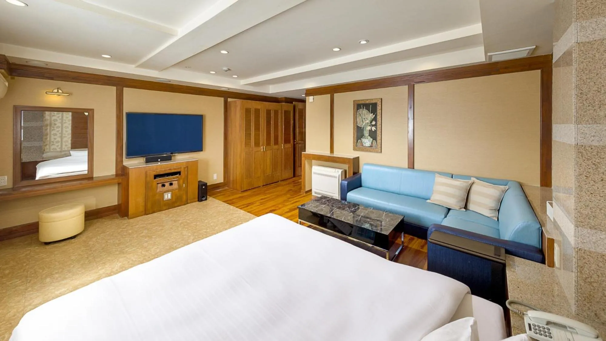 Bed in Hotel Crespa