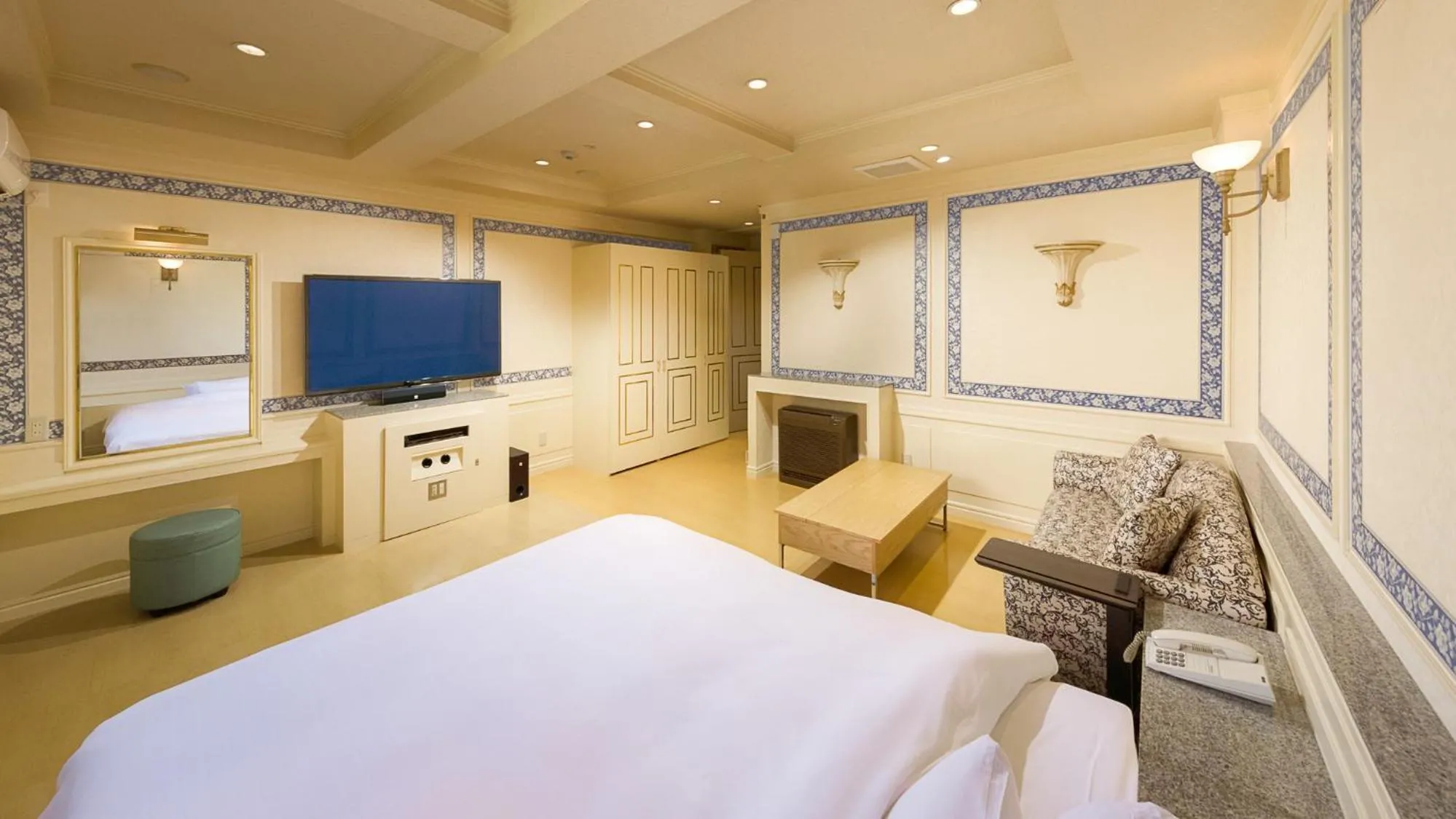 Bed in Hotel Crespa