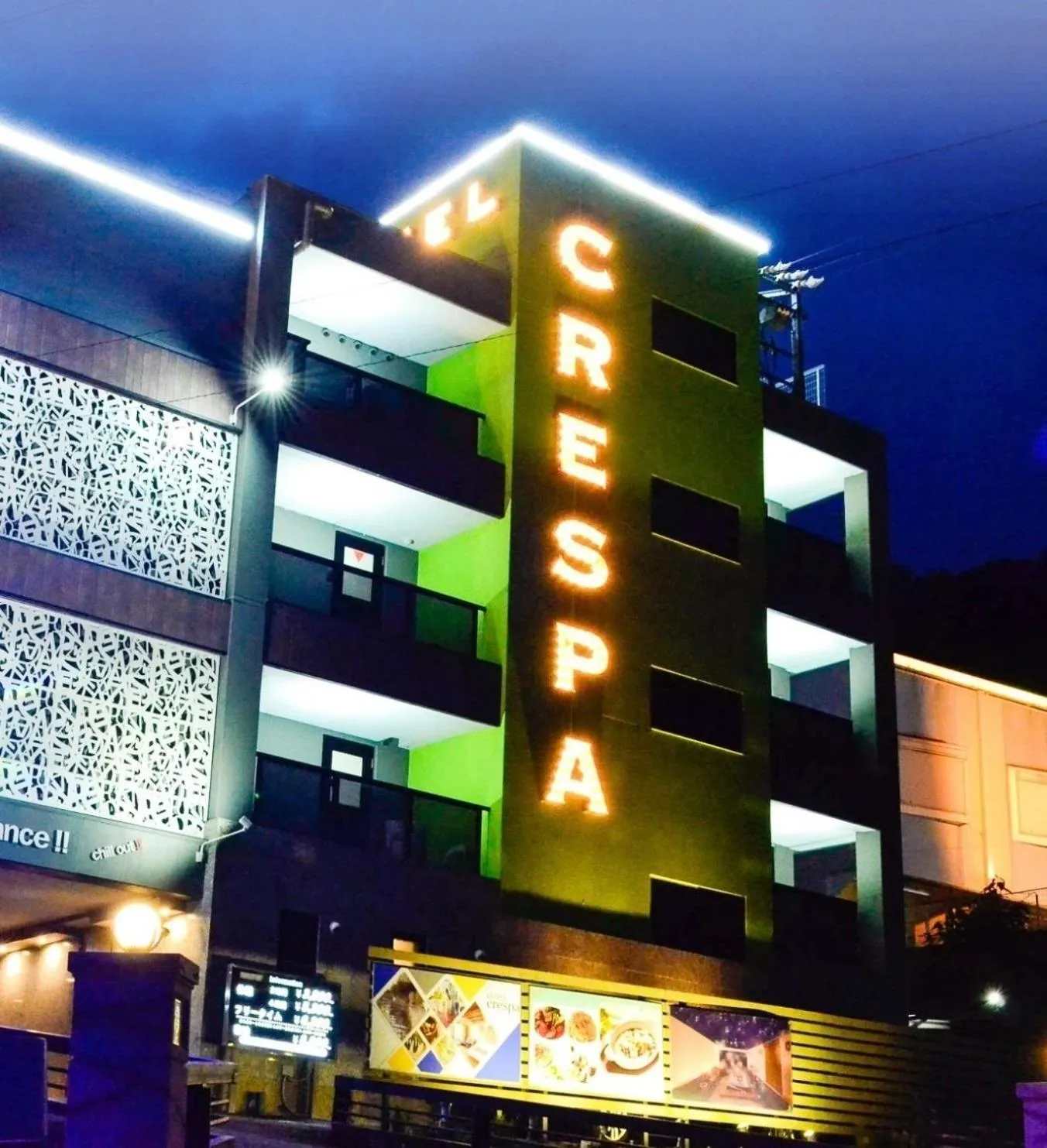 Property building in Hotel Crespa
