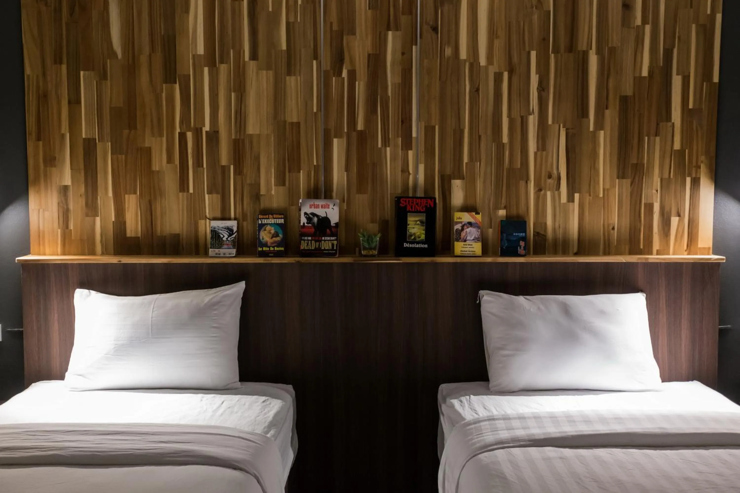 Bed in Phimai Paradise Boutique Hotel