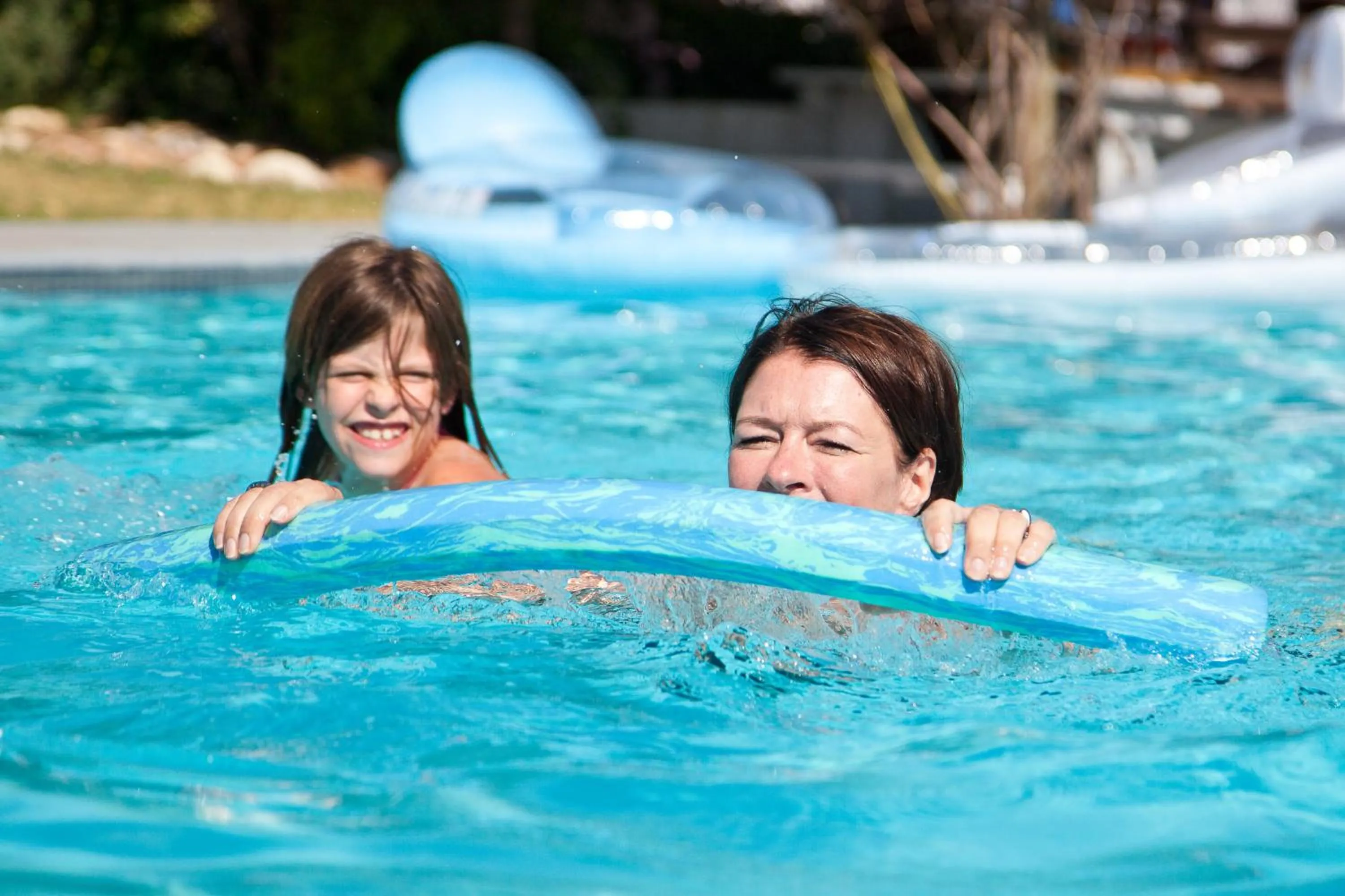 Swimming pool in Lady Loch Country House