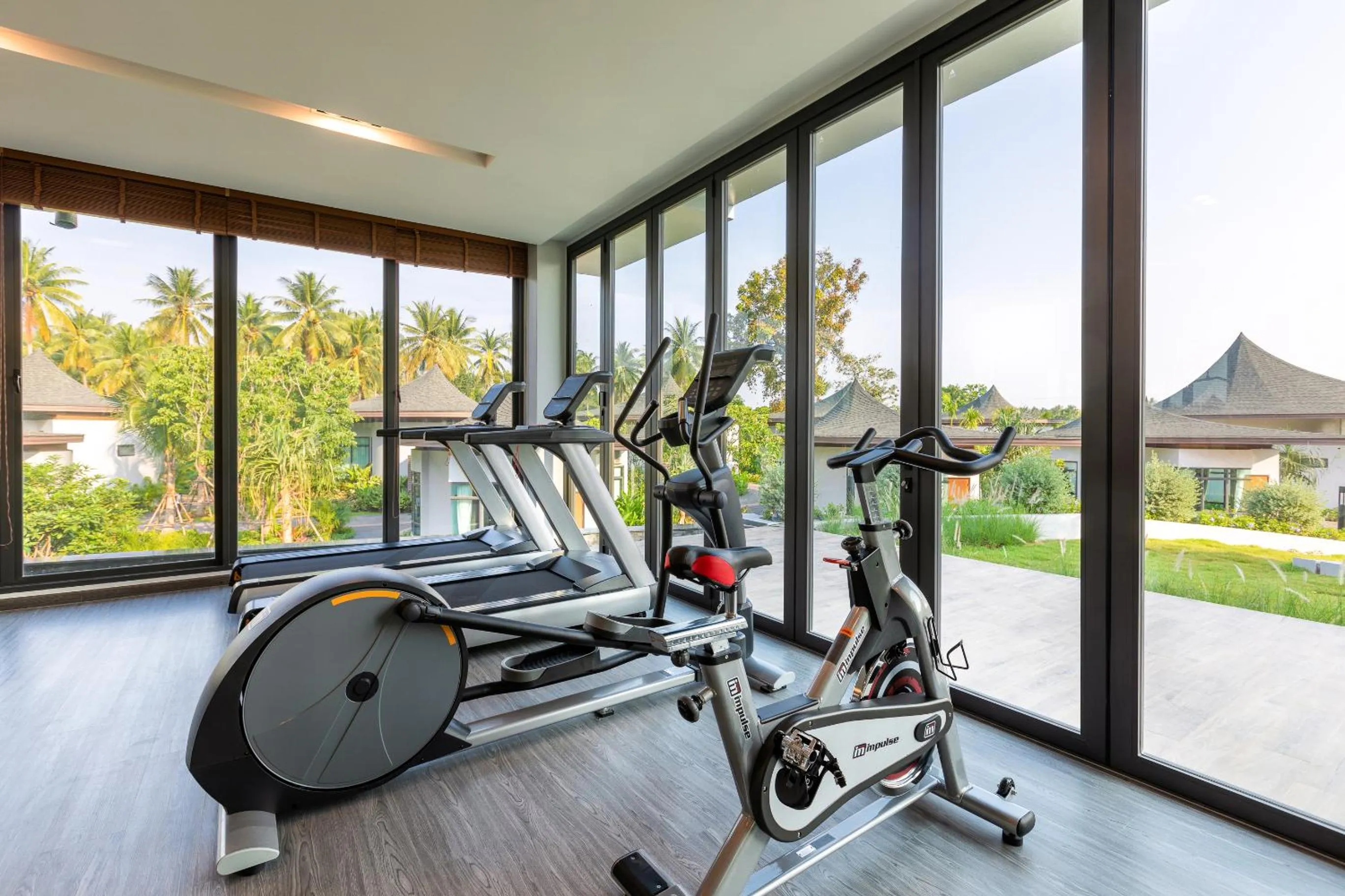 Fitness centre/facilities in Na Tree Tara Riverside Resort Amphawa Damnoensaduak