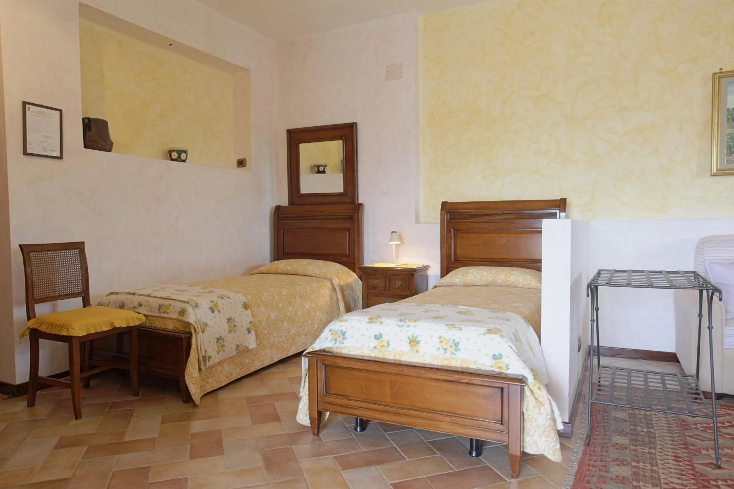 Bed in Villa Diana