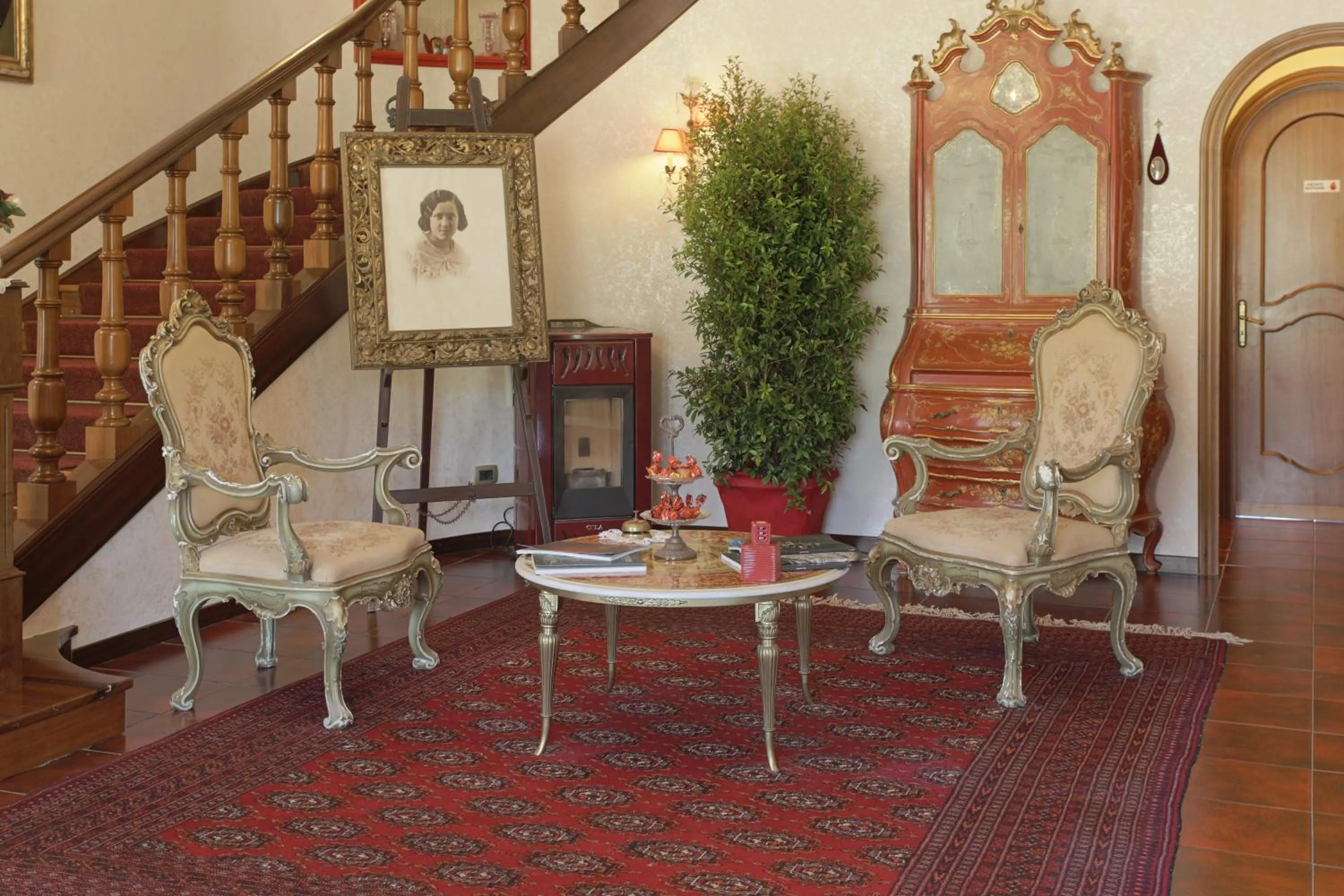 Lobby or reception in Villa Diana