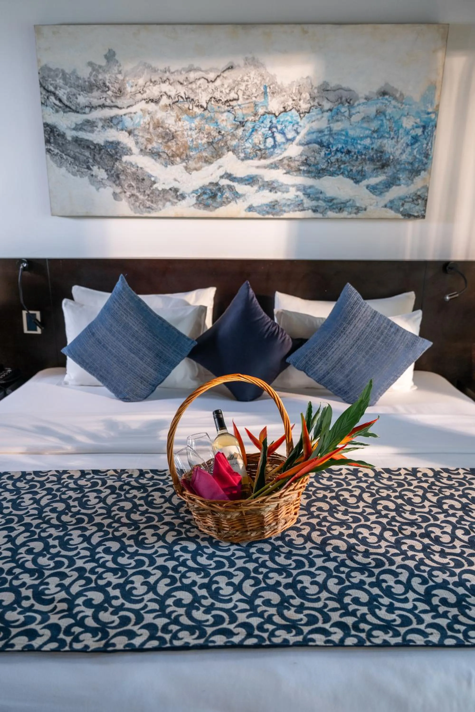 Decorative detail, Bed in Ayana Sea