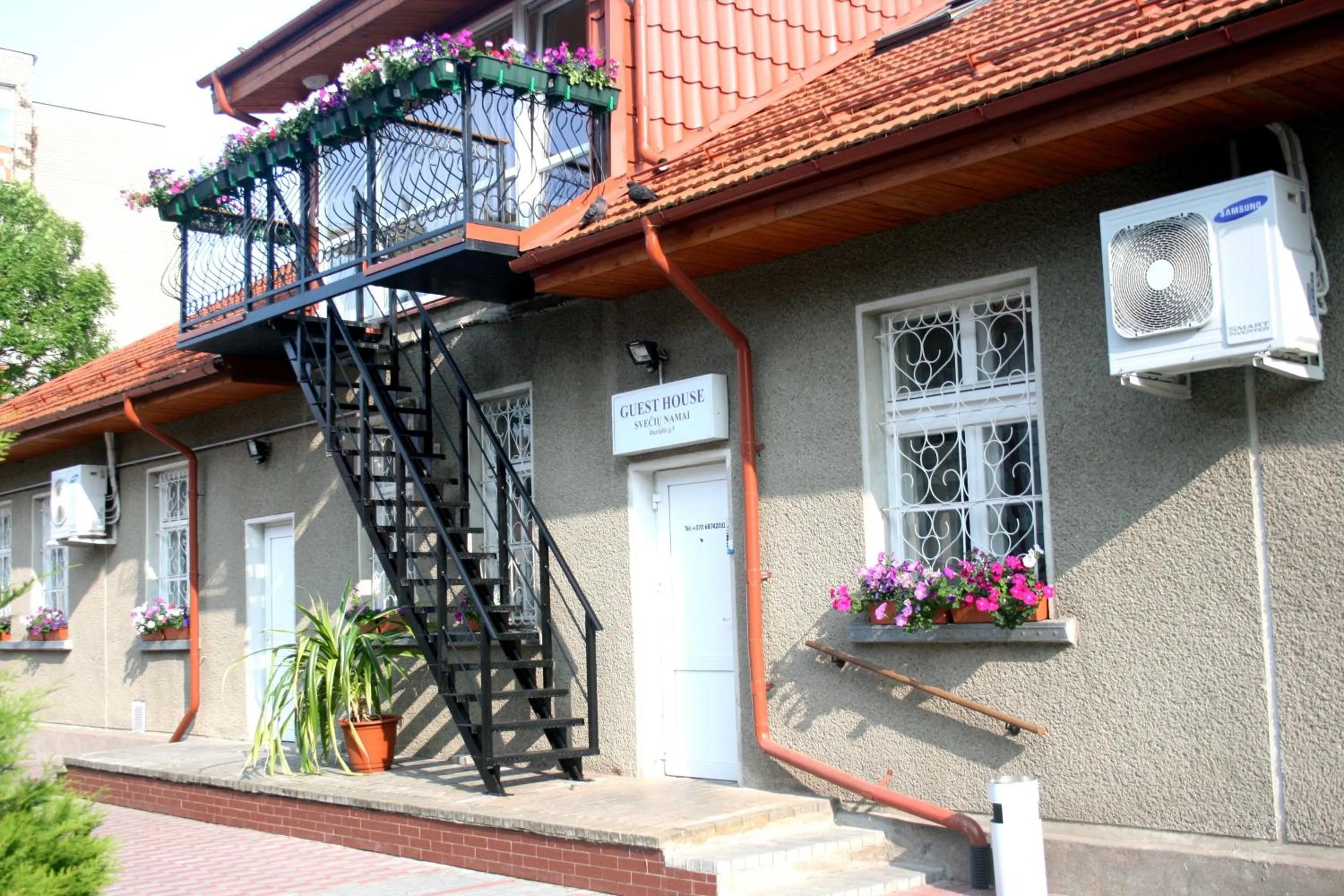 Property building in Klaipeda INN Private Parking and Kitchen