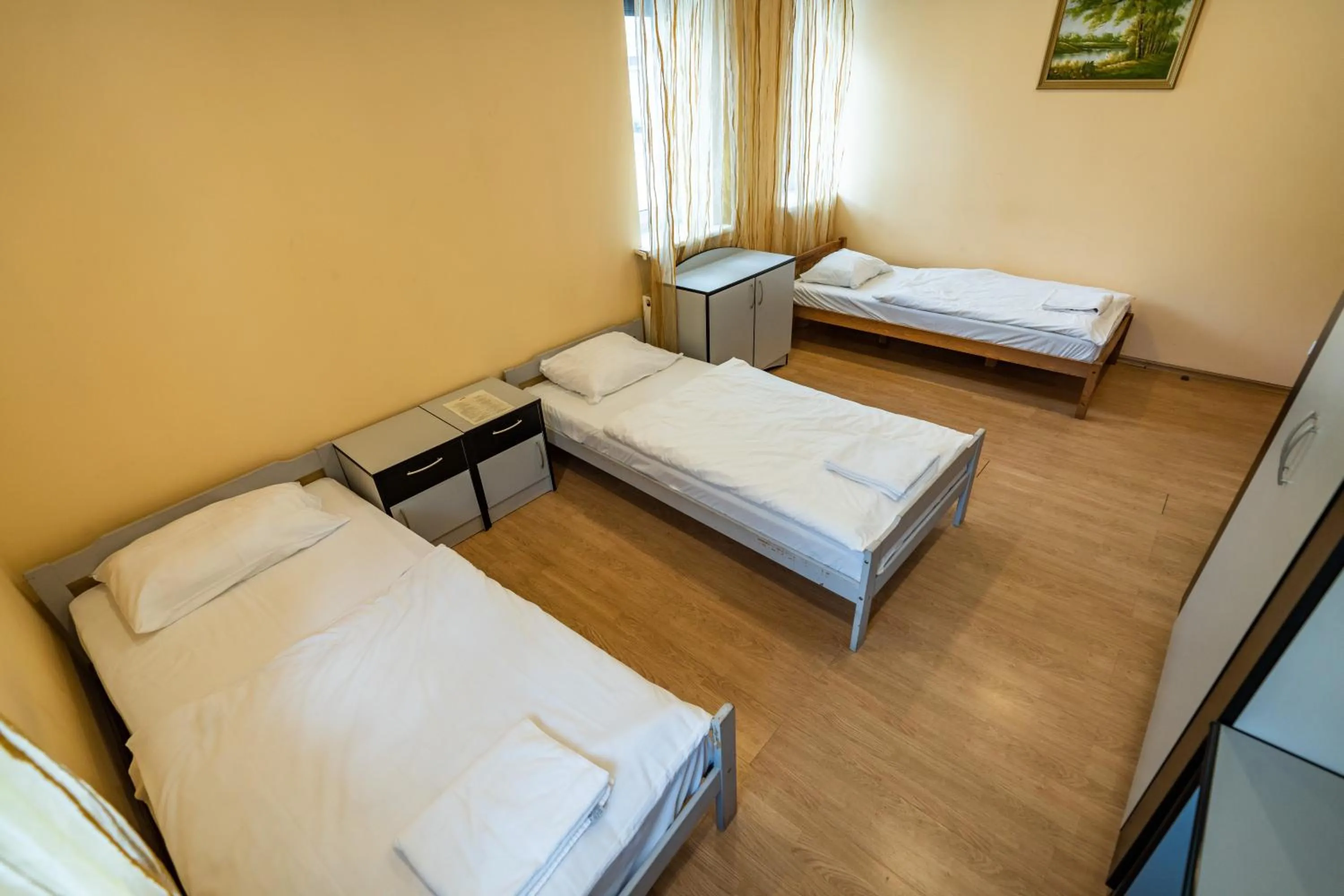 Bed in Klaipeda INN Private Parking and Kitchen
