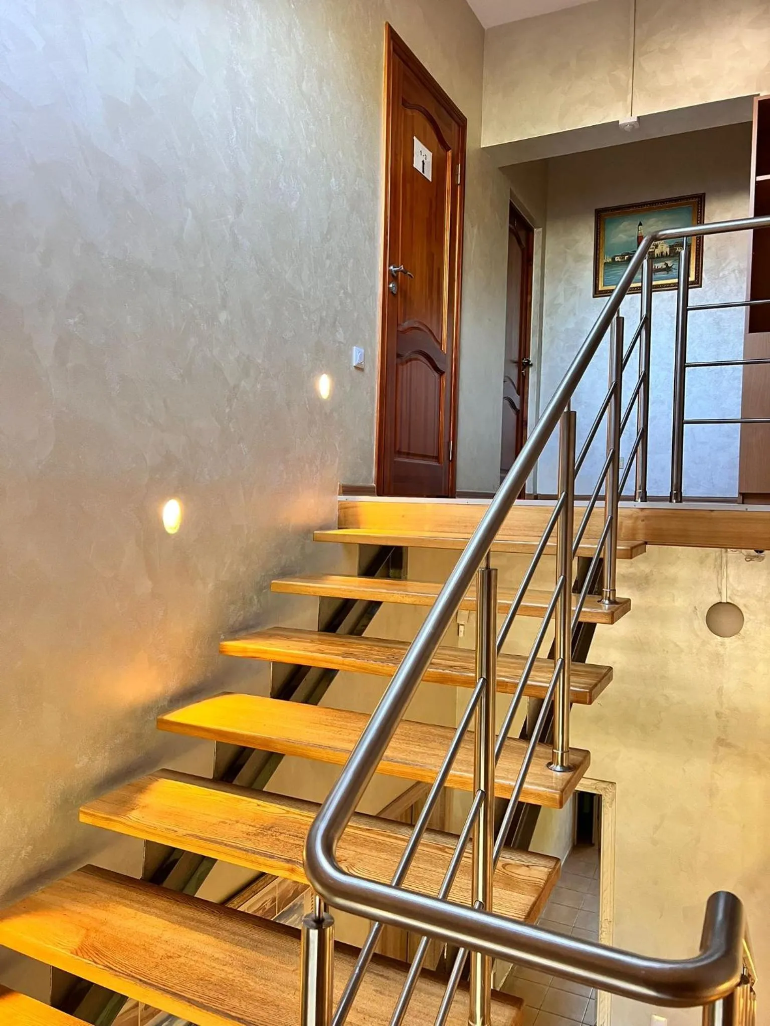 Lobby or reception in Klaipeda INN Private Parking and Kitchen