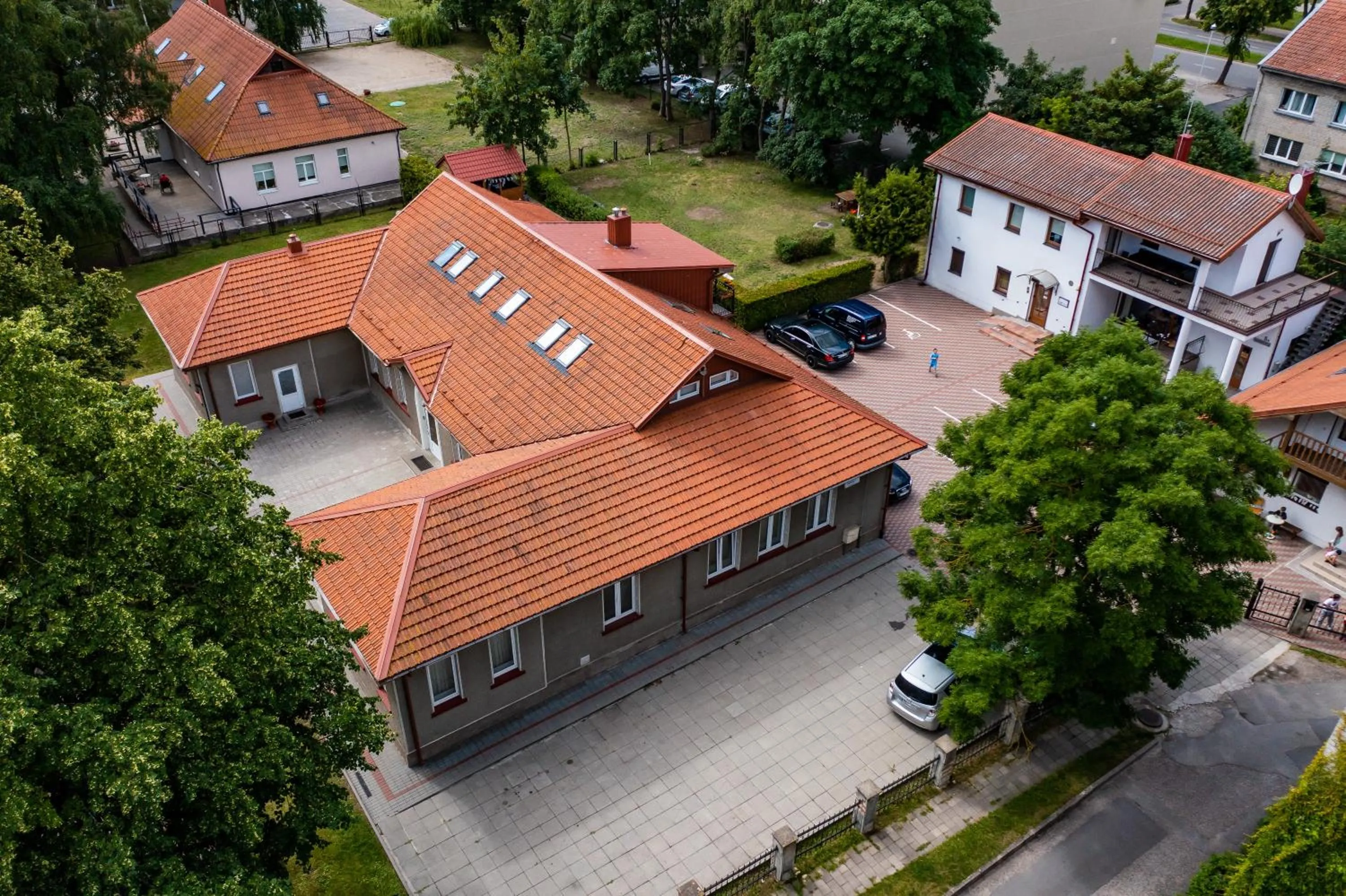 Property building in Klaipeda INN Private Parking and Kitchen