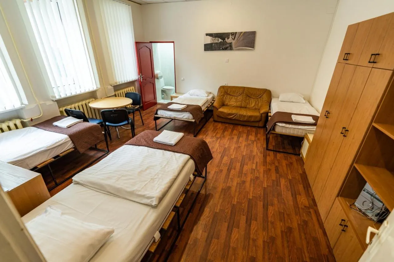 Photo of the whole room, Bed in Klaipeda INN Private Parking and Kitchen