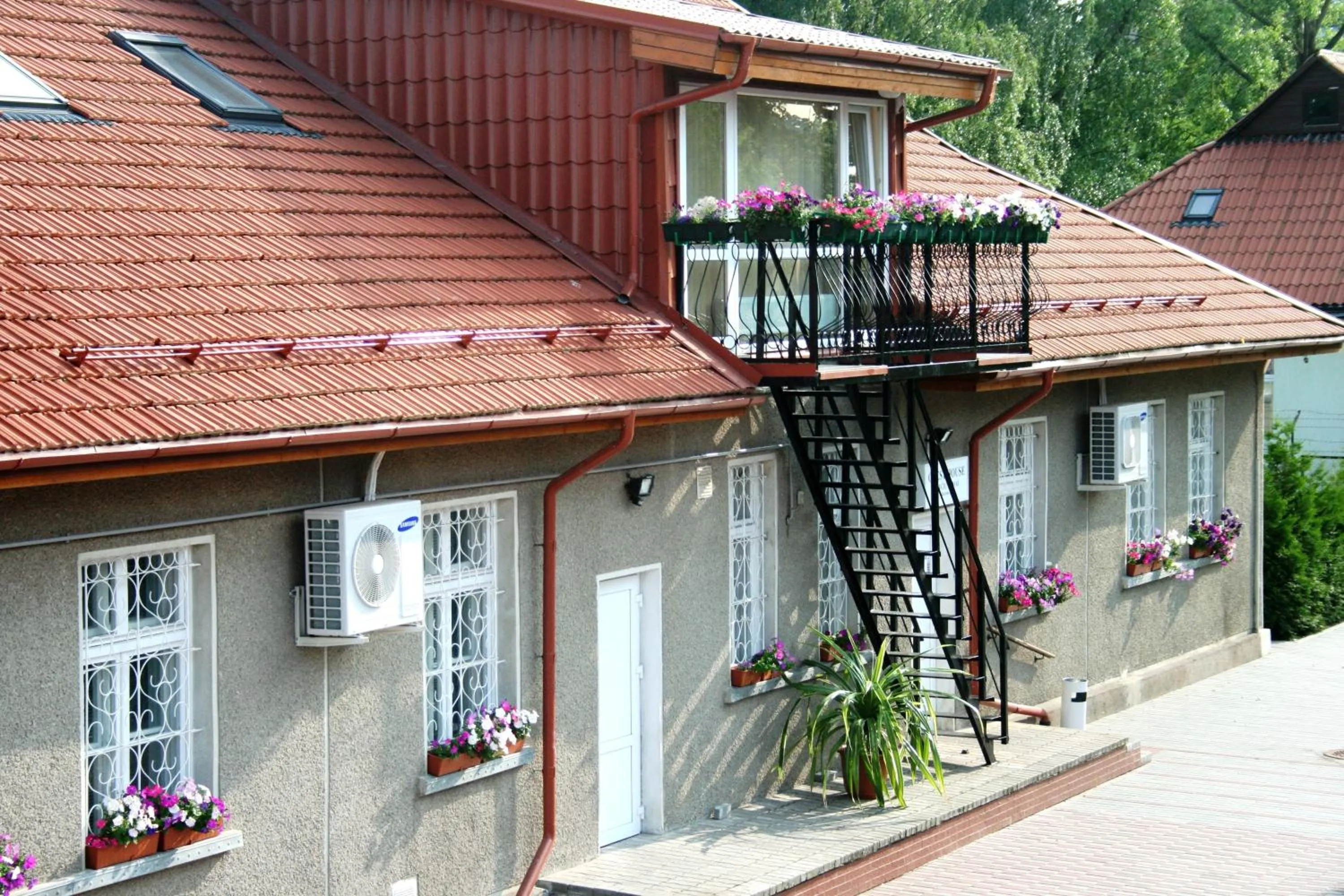 Property building in Klaipeda INN Private Parking and Kitchen