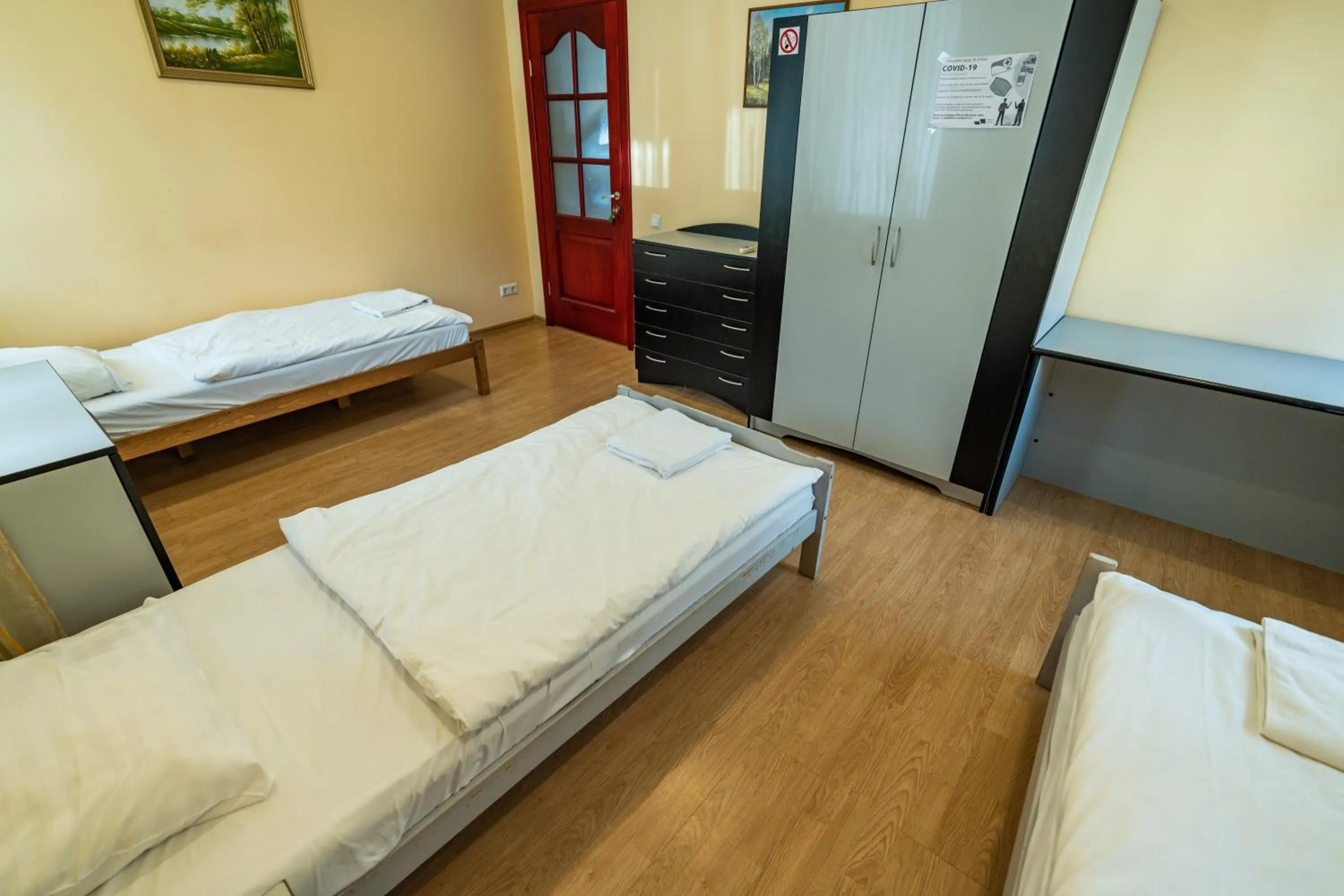 Bed in Klaipeda INN Private Parking and Kitchen