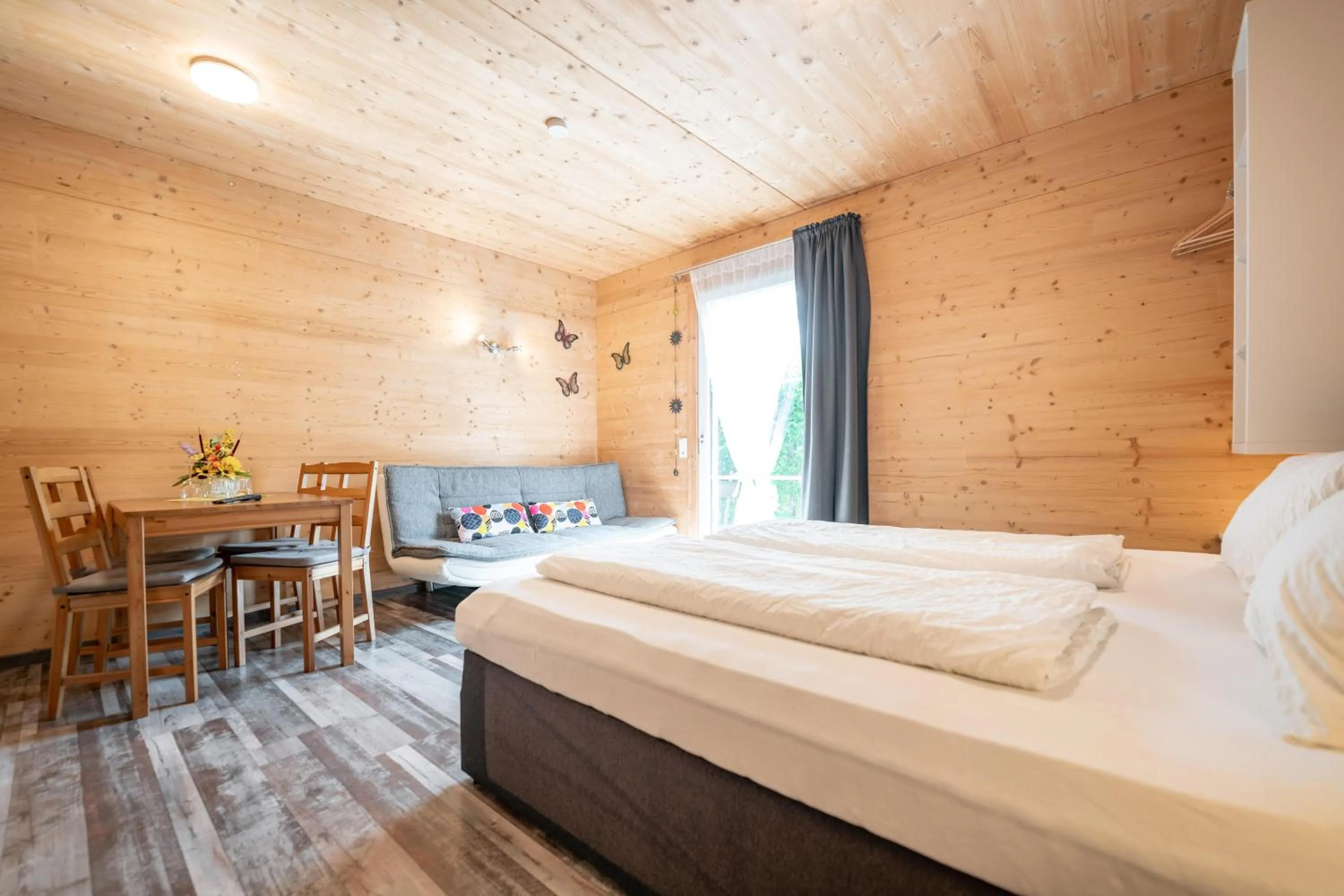 Bed in Gästehaus am Hahnenkamm