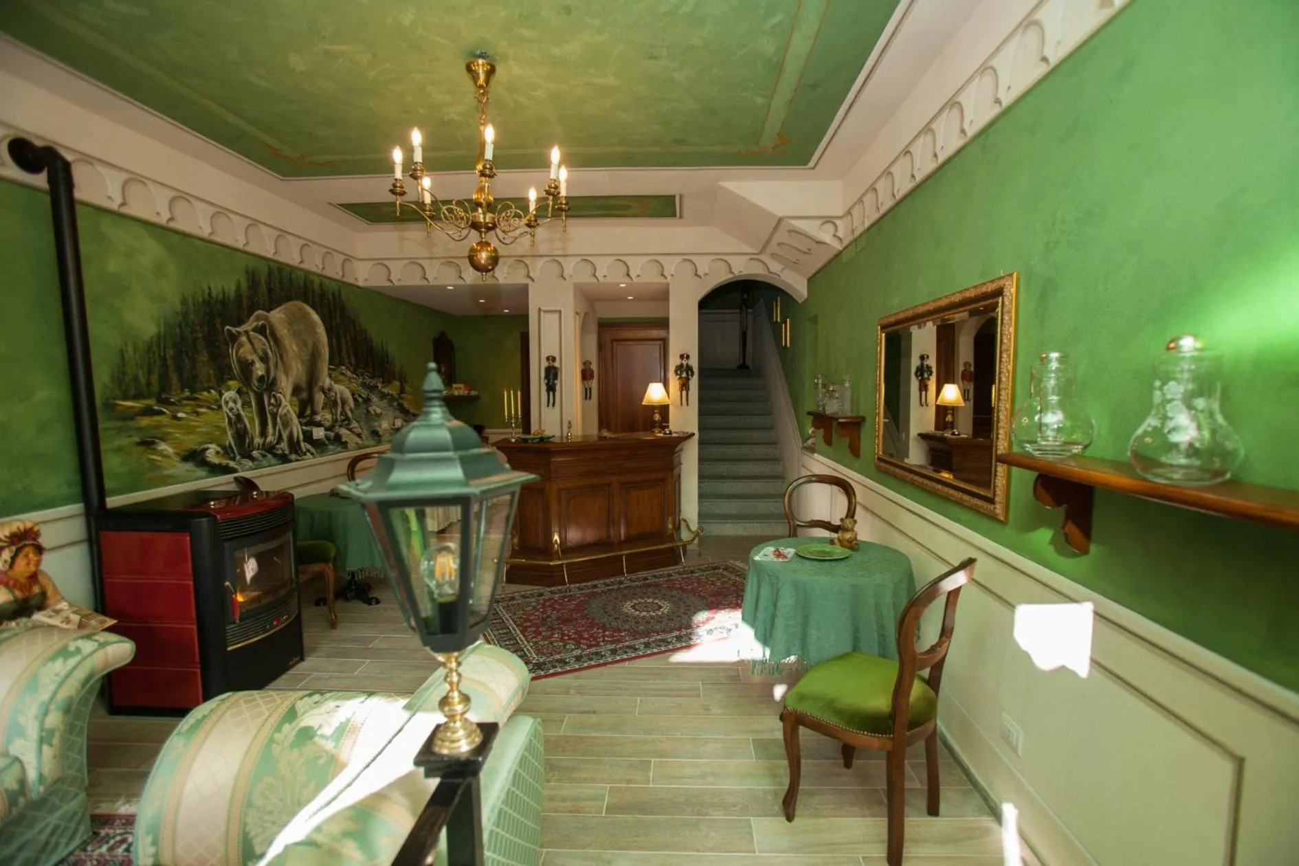 Lobby or reception in B&B Casa dell'Orso