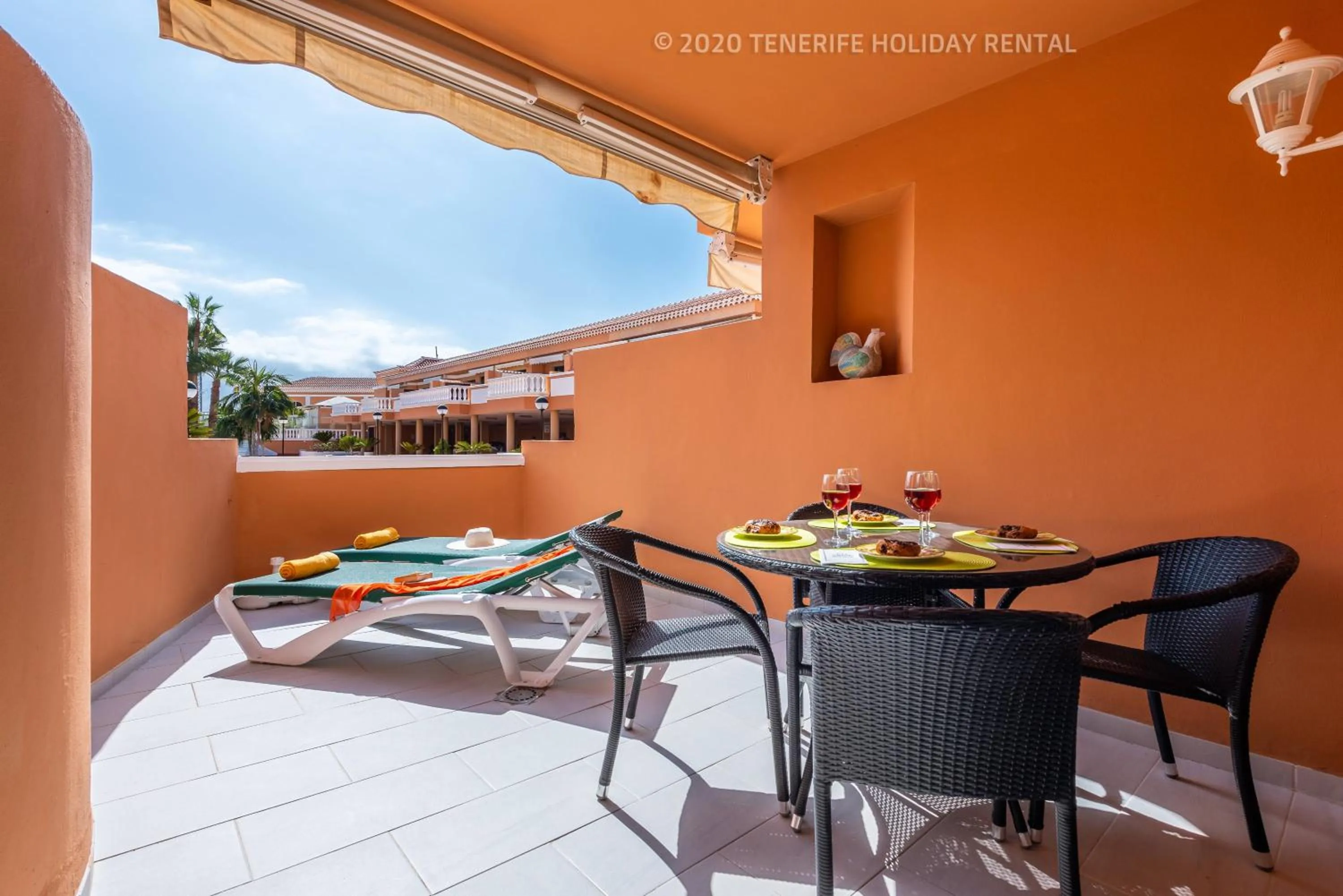 Balcony/Terrace in Tenerife Royal Gardens - Viviendas Vacacionales