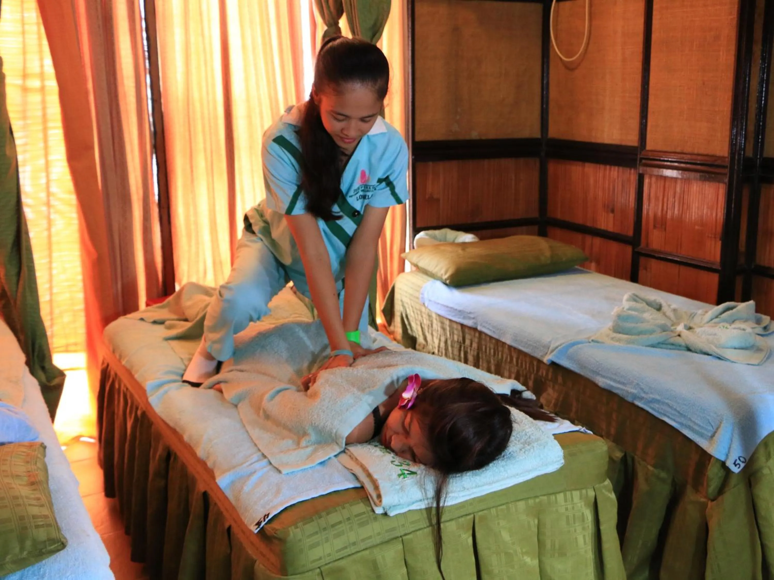 Massage, Bed in Badladz Beach and Dive Resort