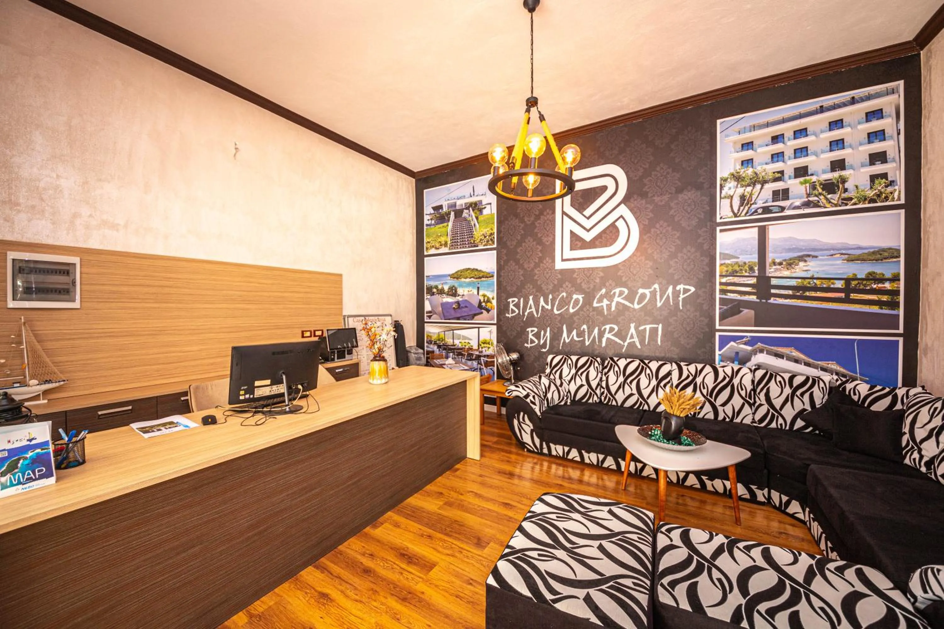 Lobby or reception in Hotel Murati